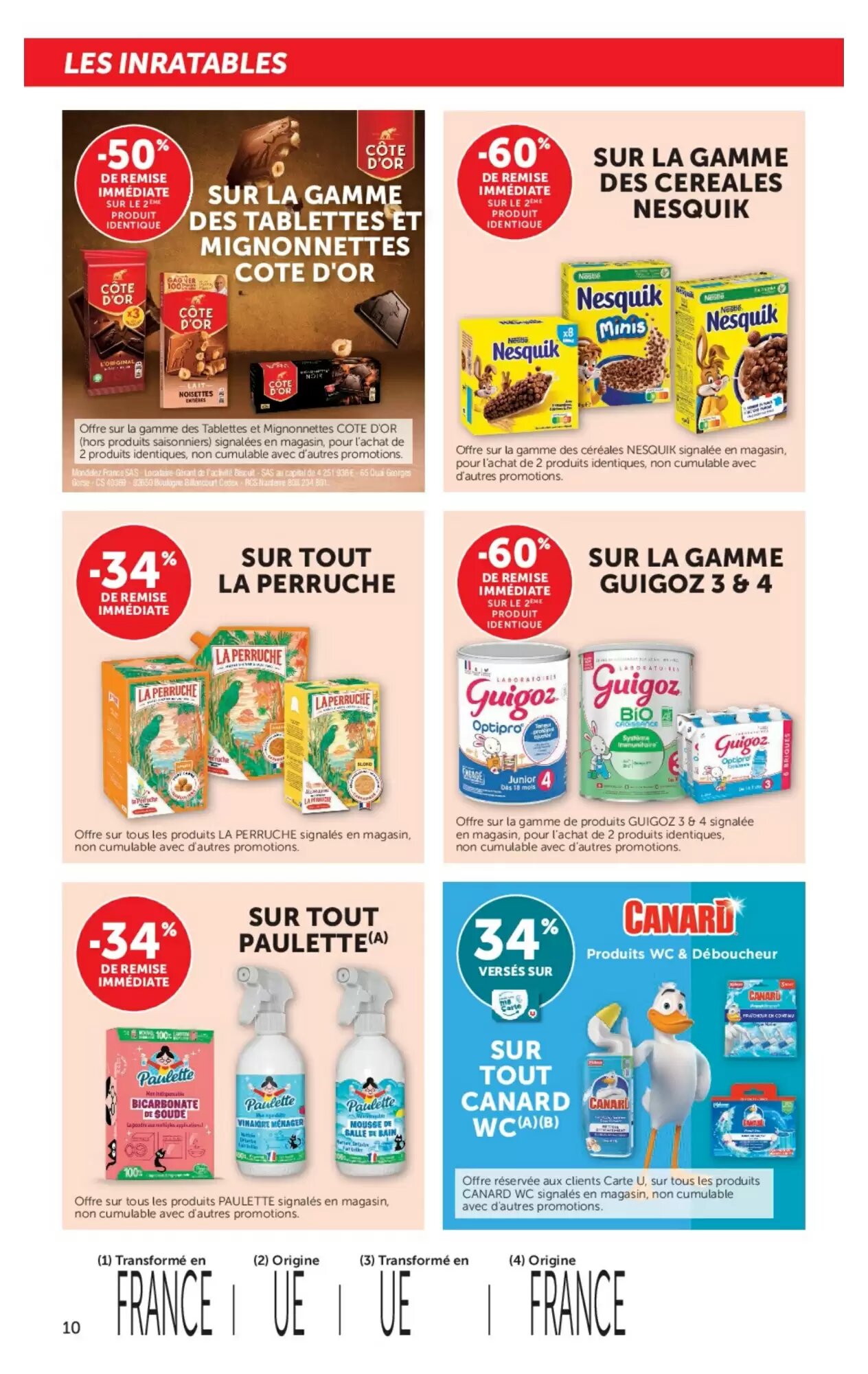 Prospectus promotionnel Hyper U valable à partir du 13/10/2026 - Page 10.