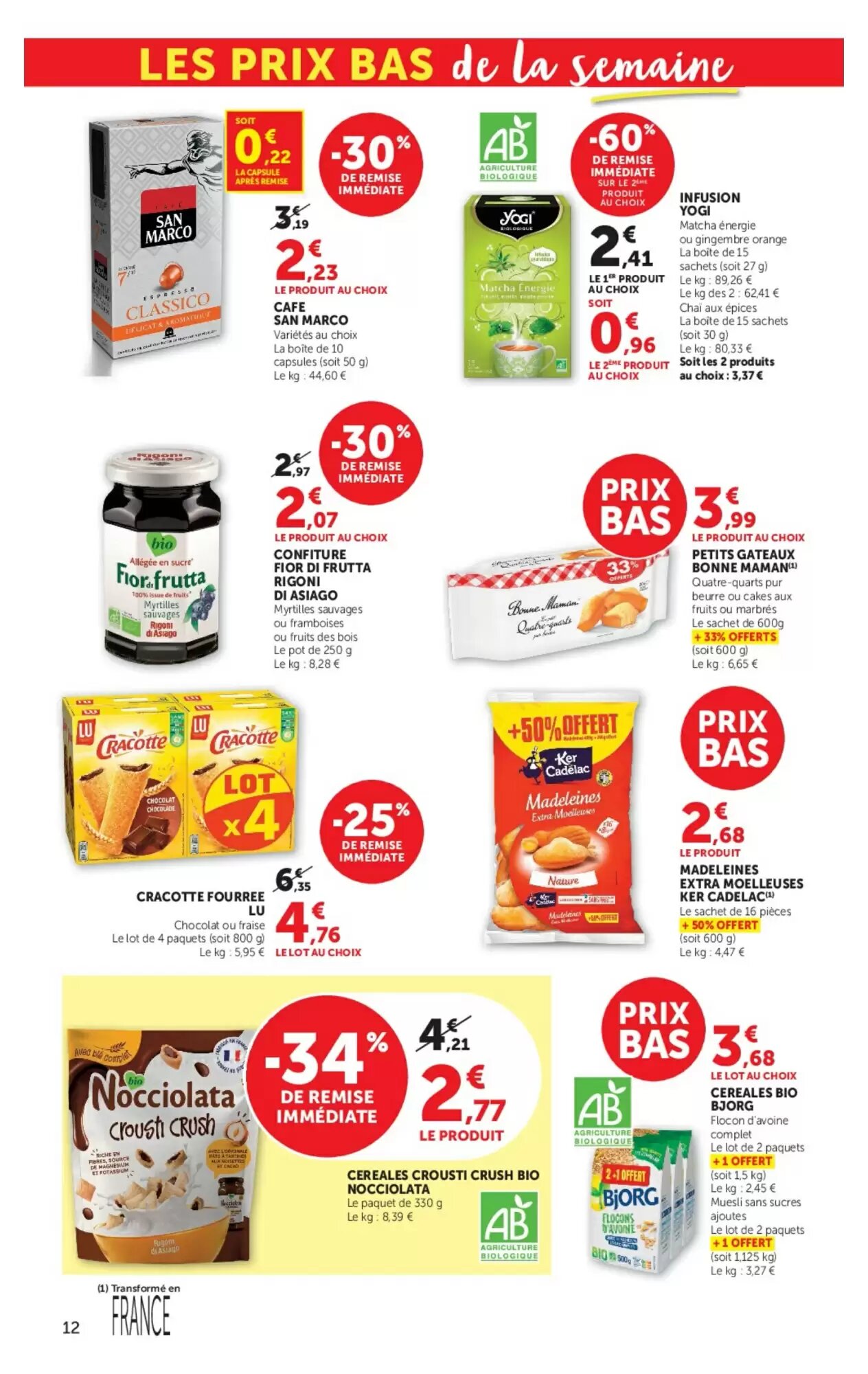 Prospectus promotionnel Hyper U valable à partir du 13/10/2026 - Page 12.