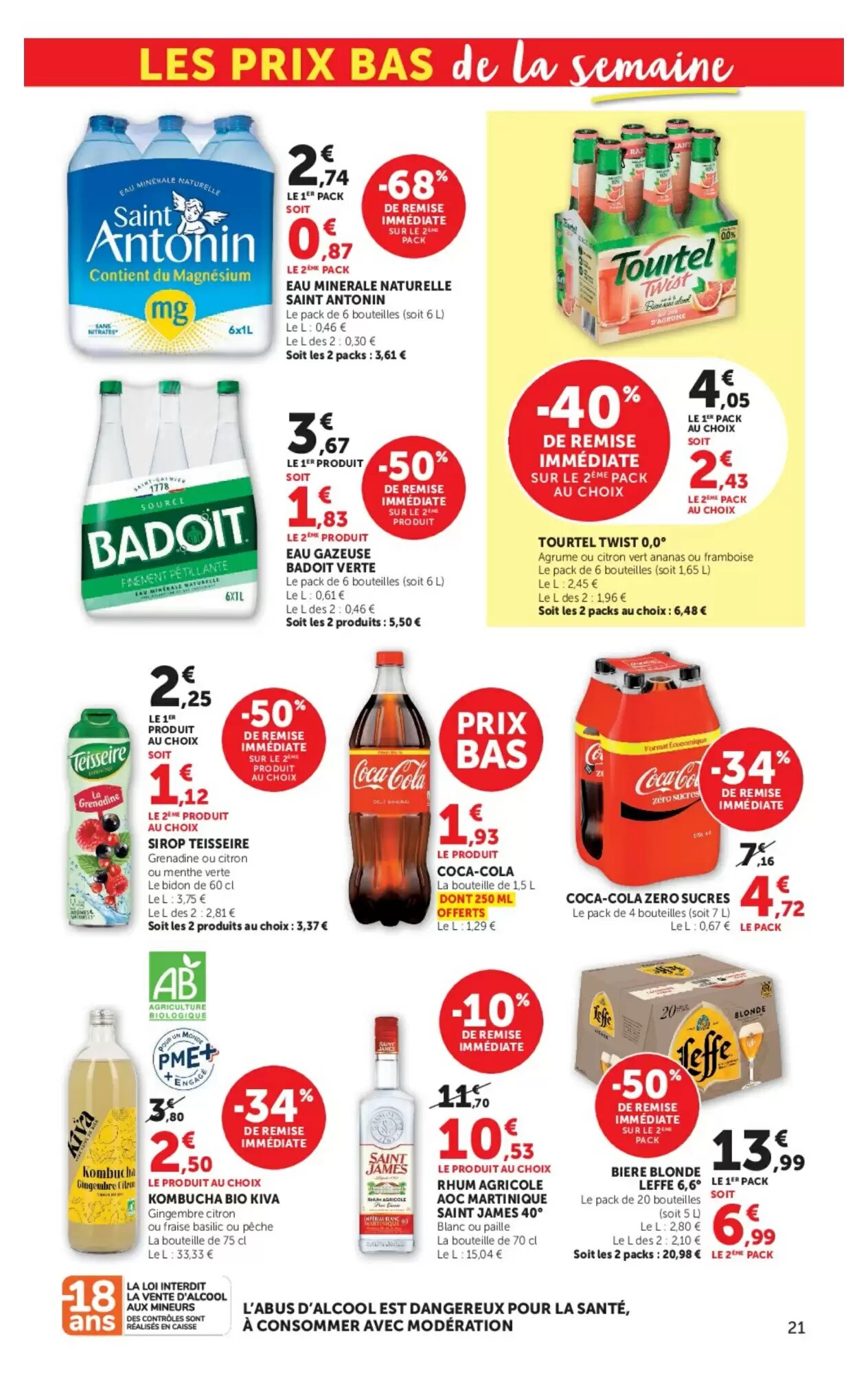 Prospectus promotionnel Hyper U valable à partir du 13/10/2026 - Page 21.