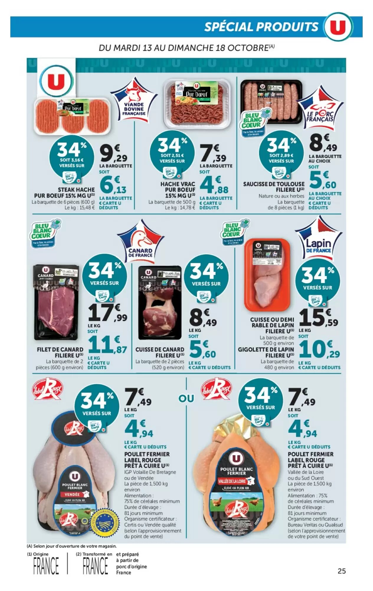Prospectus promotionnel Hyper U valable à partir du 13/10/2026 - Page 25.