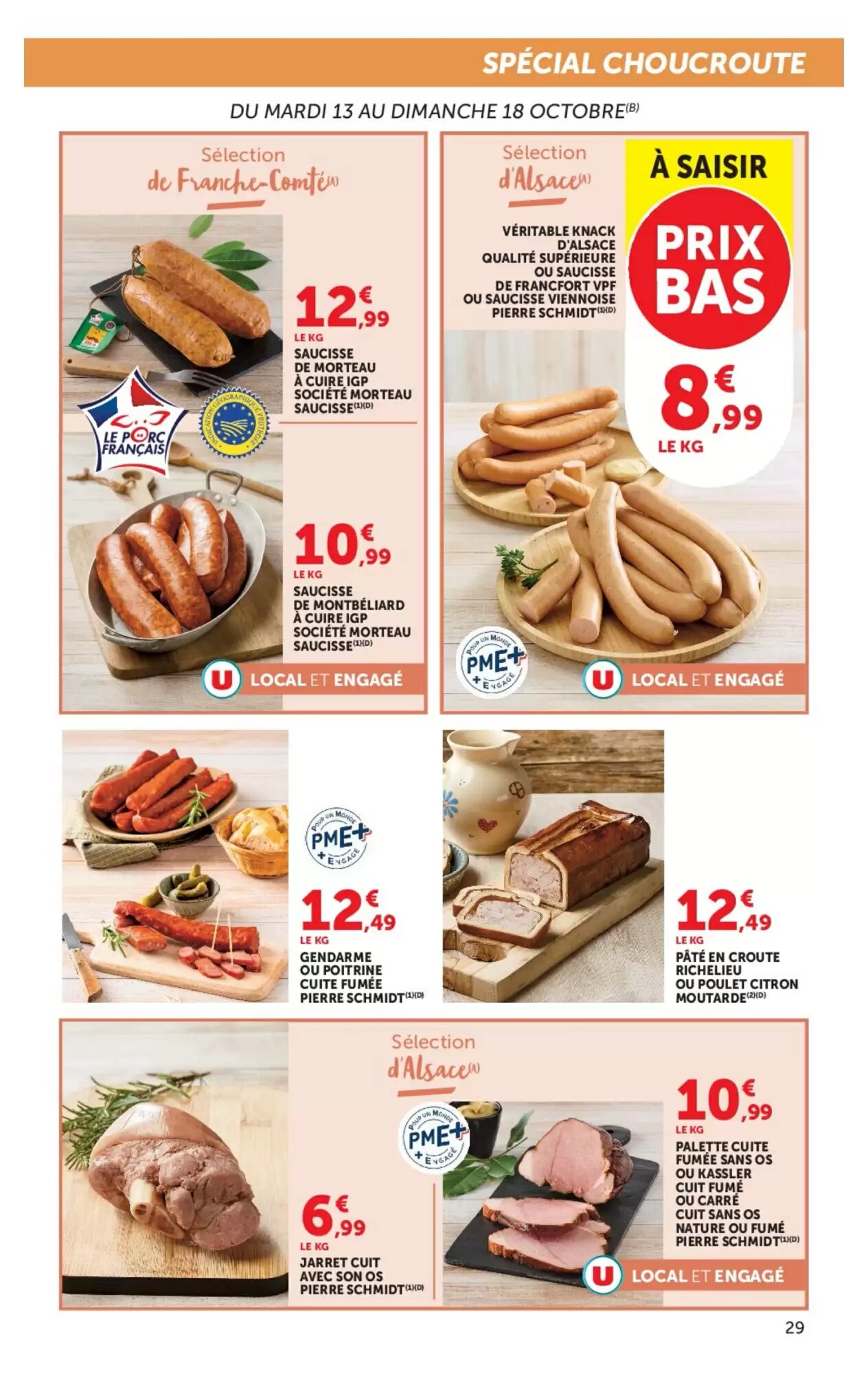 Prospectus promotionnel Hyper U valable à partir du 13/10/2026 - Page 29.