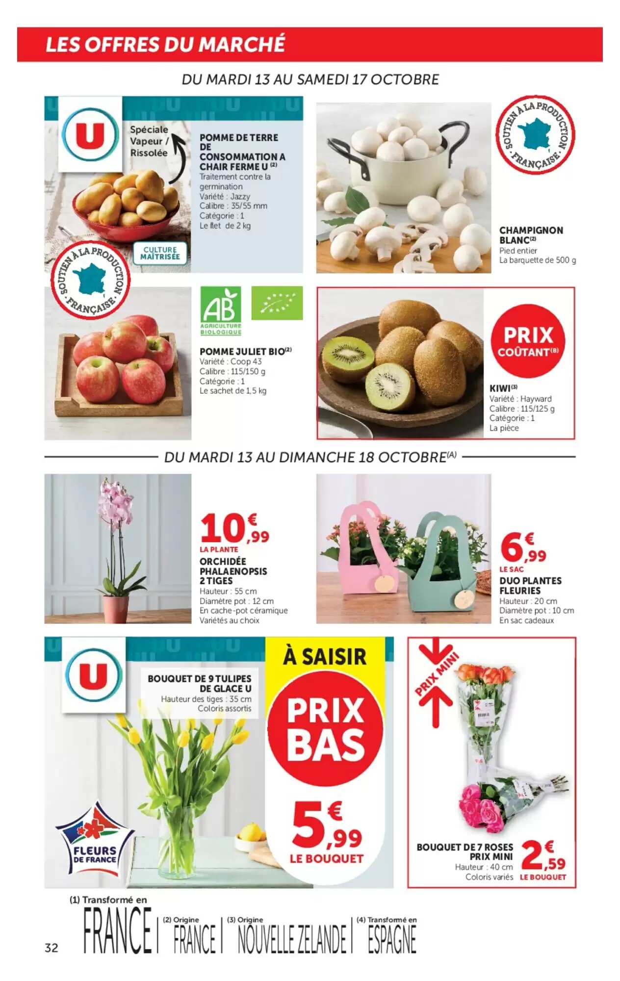 Prospectus promotionnel Hyper U valable à partir du 13/10/2026 - Page 32.