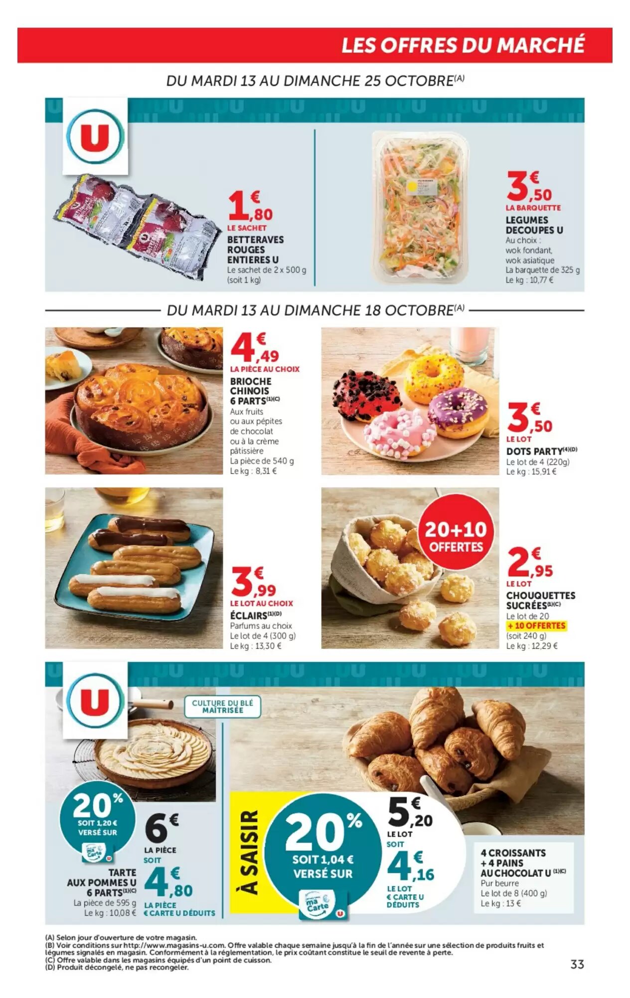 Prospectus promotionnel Hyper U valable à partir du 13/10/2026 - Page 33.