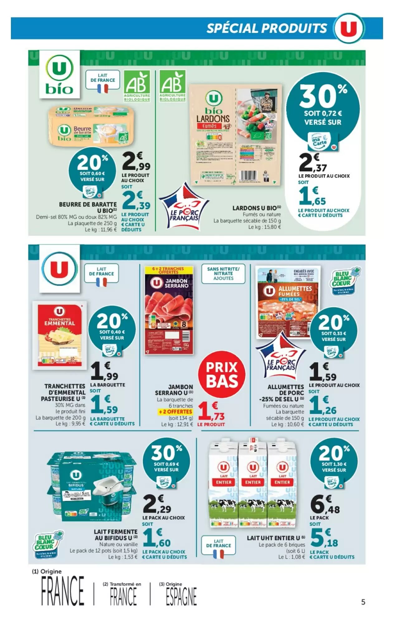 Prospectus promotionnel Hyper U valable à partir du 13/10/2026 - Page 5.