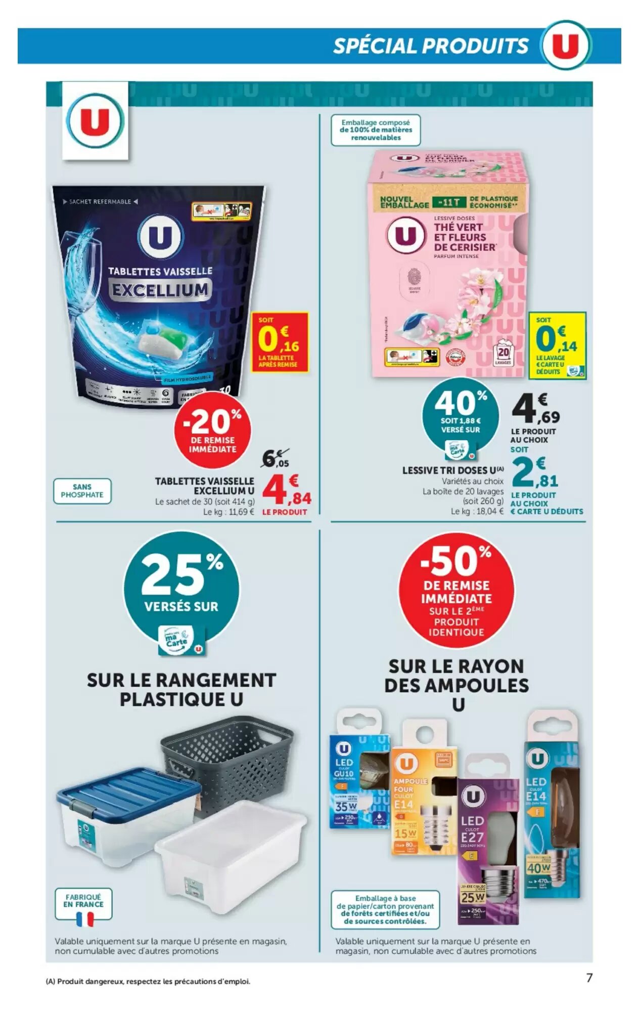 Prospectus promotionnel Hyper U valable à partir du 13/10/2026 - Page 7.