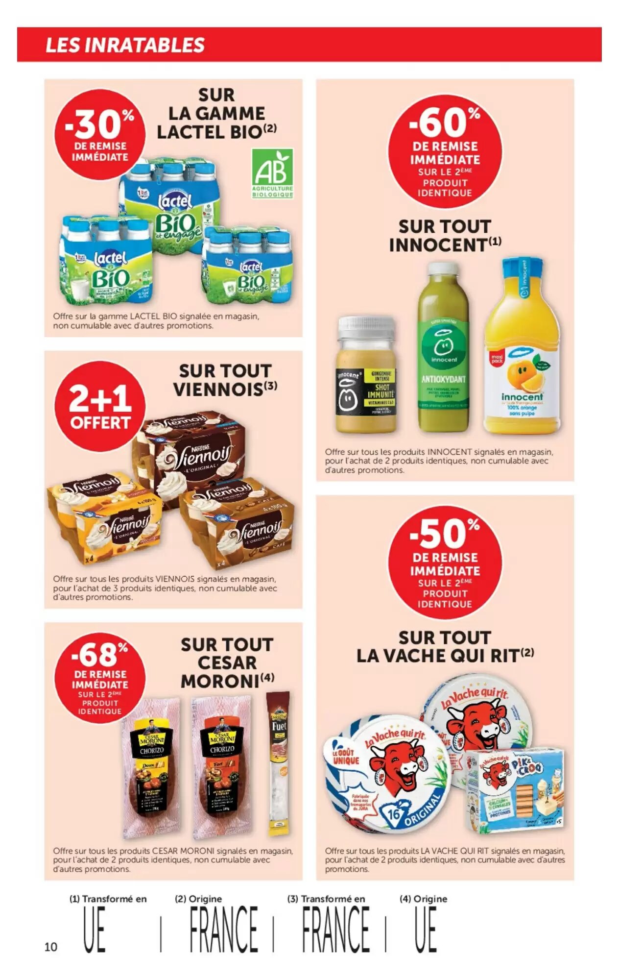 Prospectus promotionnel Super U valable à partir du 13/10/2026 - Page 10.