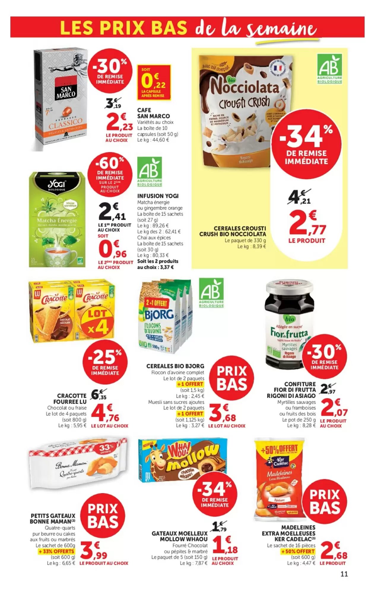 Prospectus promotionnel Super U valable à partir du 13/10/2026 - Page 11.