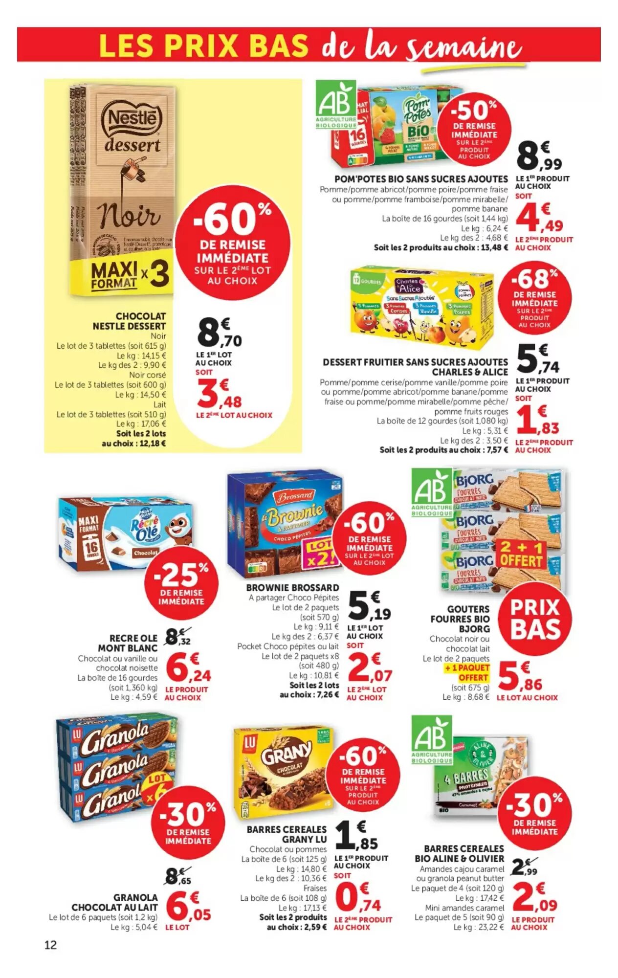 Prospectus promotionnel Super U valable à partir du 13/10/2026 - Page 12.