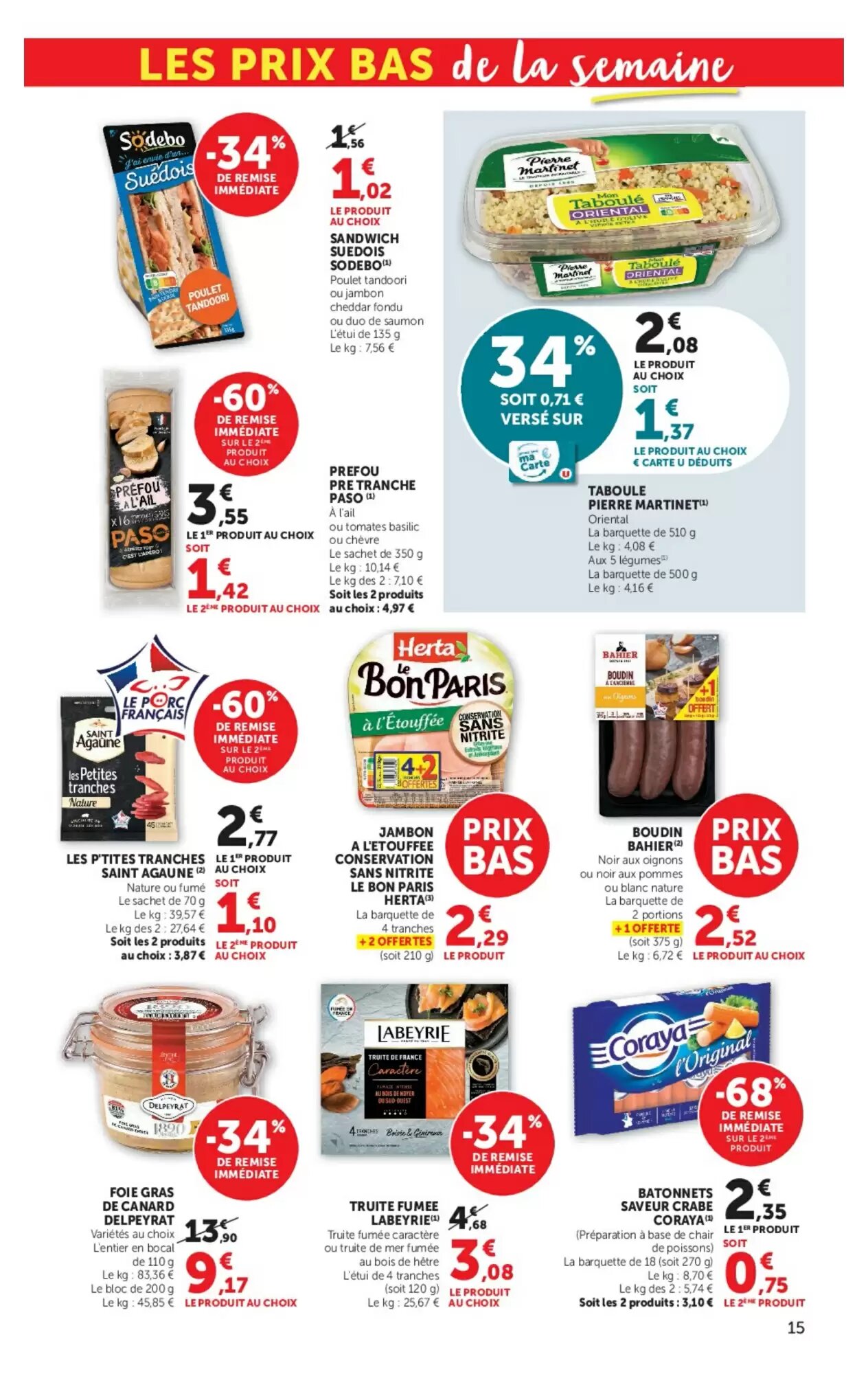 Prospectus promotionnel Super U valable à partir du 13/10/2026 - Page 15.