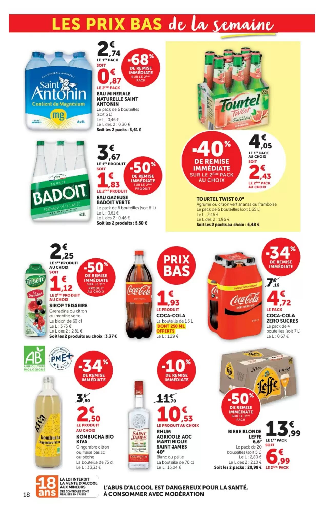 Prospectus promotionnel Super U valable à partir du 13/10/2026 - Page 18.