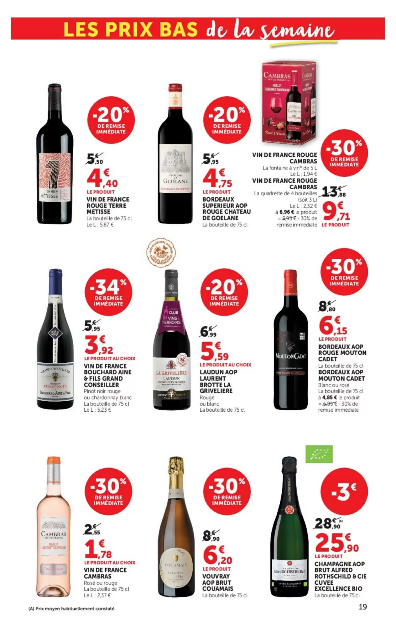 Prospectus promotionnel Super U valable à partir du 13/10/2026 - Page 19.