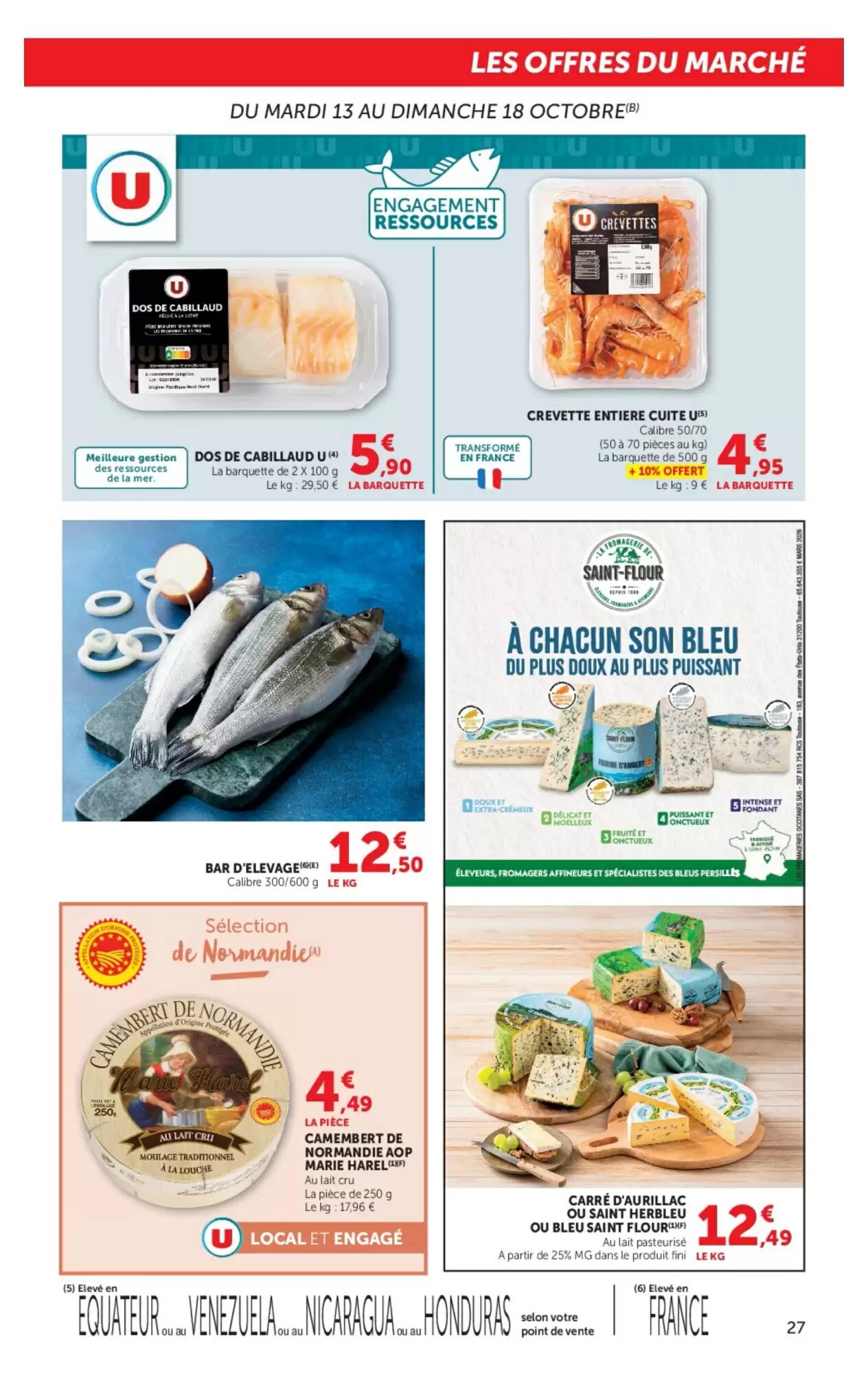 Prospectus promotionnel Super U valable à partir du 13/10/2026 - Page 27.
