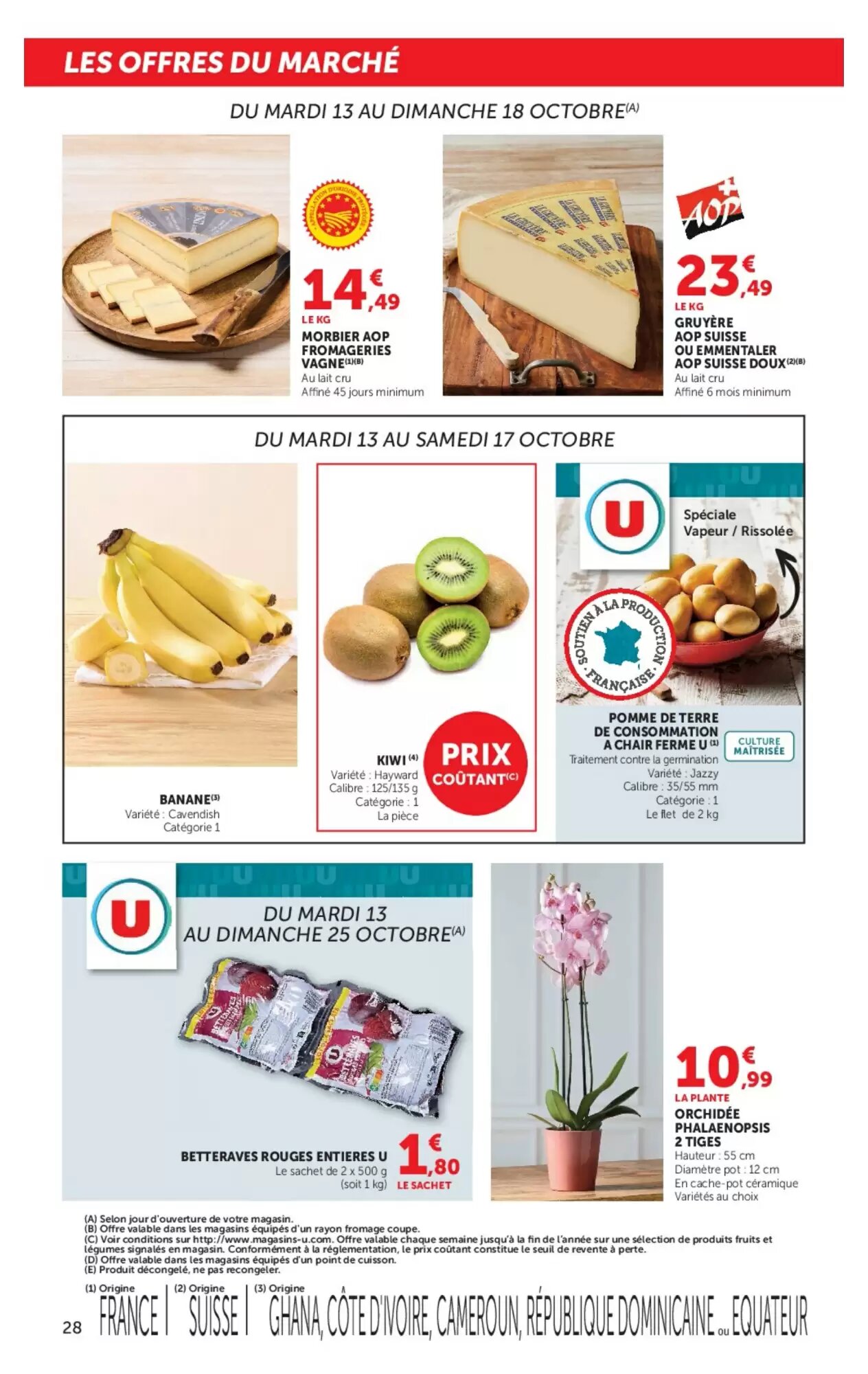 Prospectus promotionnel Super U valable à partir du 13/10/2026 - Page 28.
