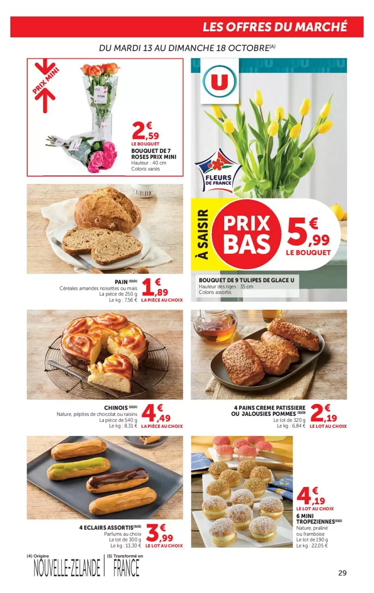 Prospectus promotionnel Super U valable à partir du 13/10/2026 - Page 29.