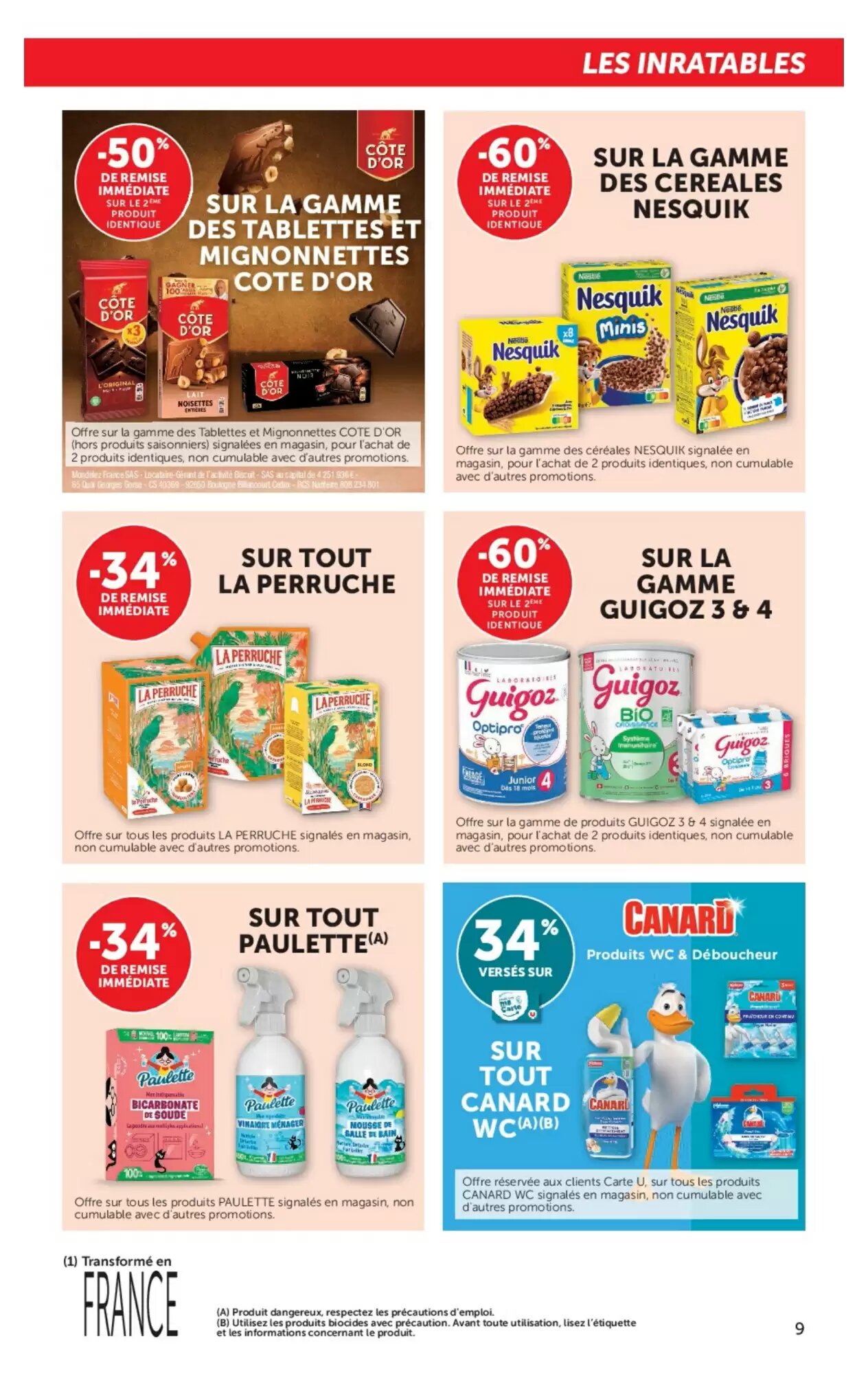 Prospectus promotionnel Super U valable à partir du 13/10/2026 - Page 9.