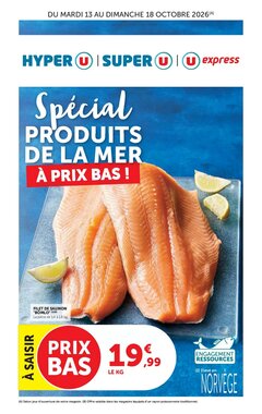 Prospectus promotionnel Super U valable à partir du 13/10/2026