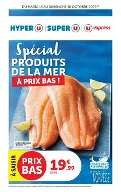 Prospectus promotionnel Super U valable à partir du 13/10/2026