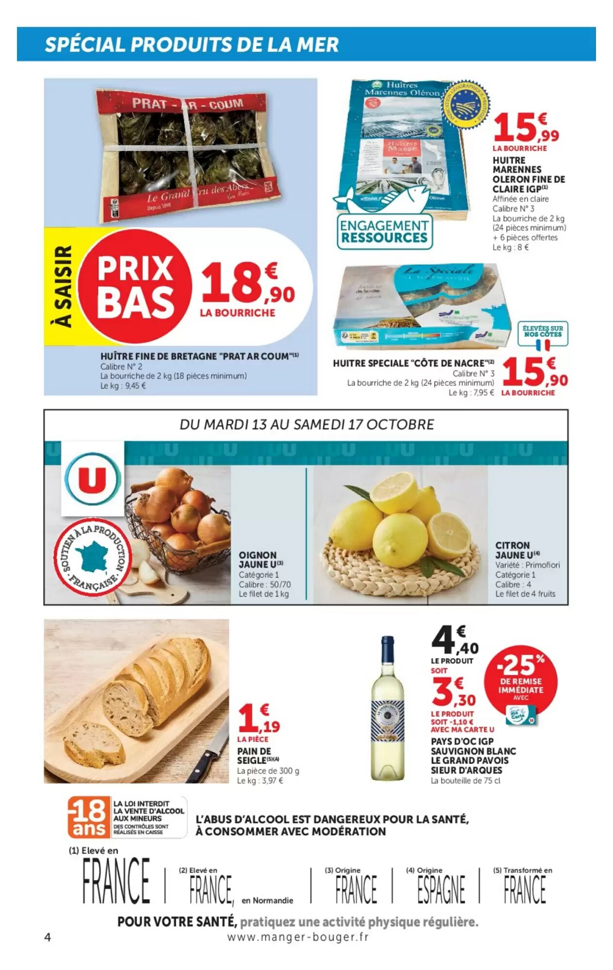 Prospectus promotionnel Super U valable à partir du 13/10/2026 - Page 4.