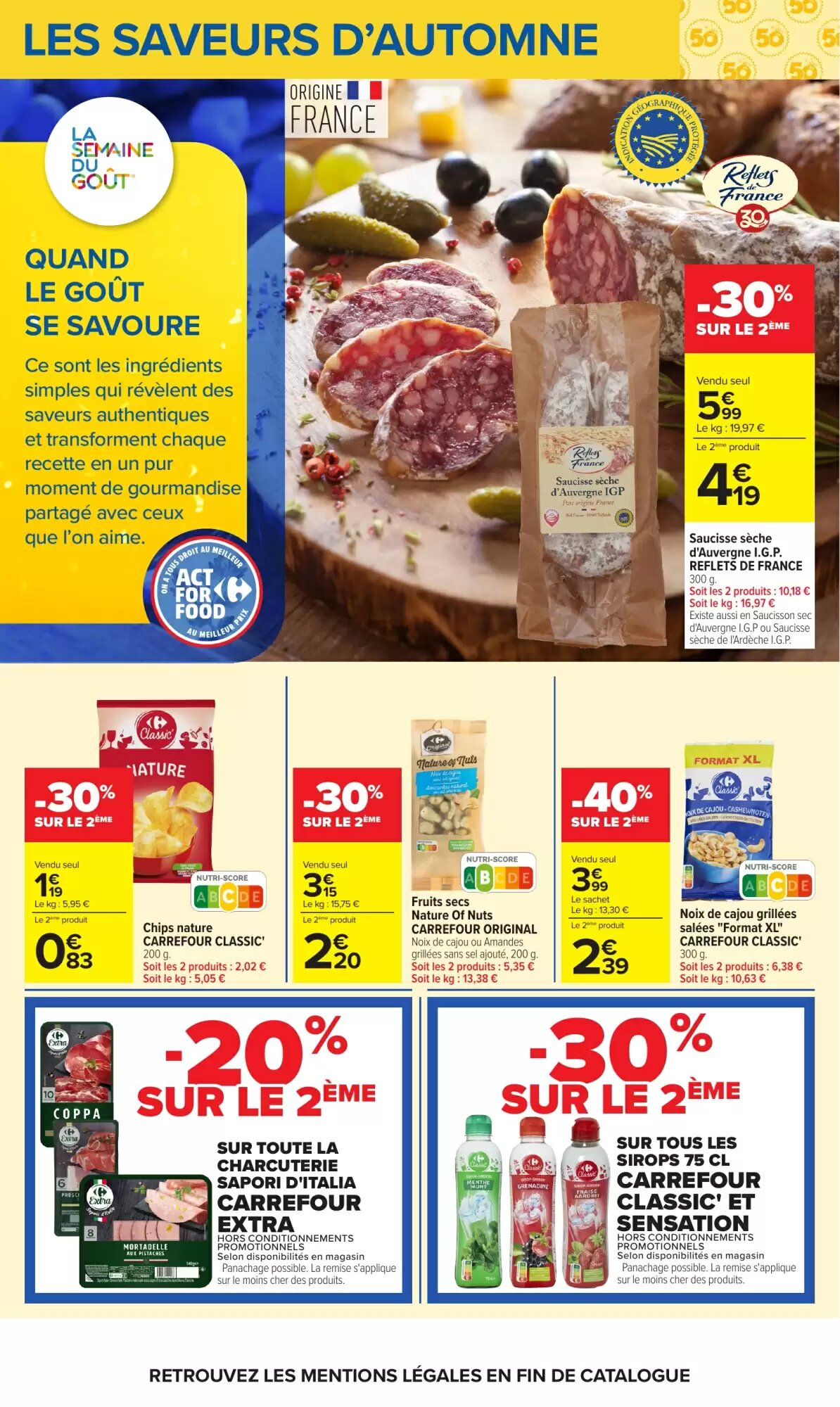 Prospectus promotionnel Carrefour valable à partir du 13/10/2026 - Page 20.