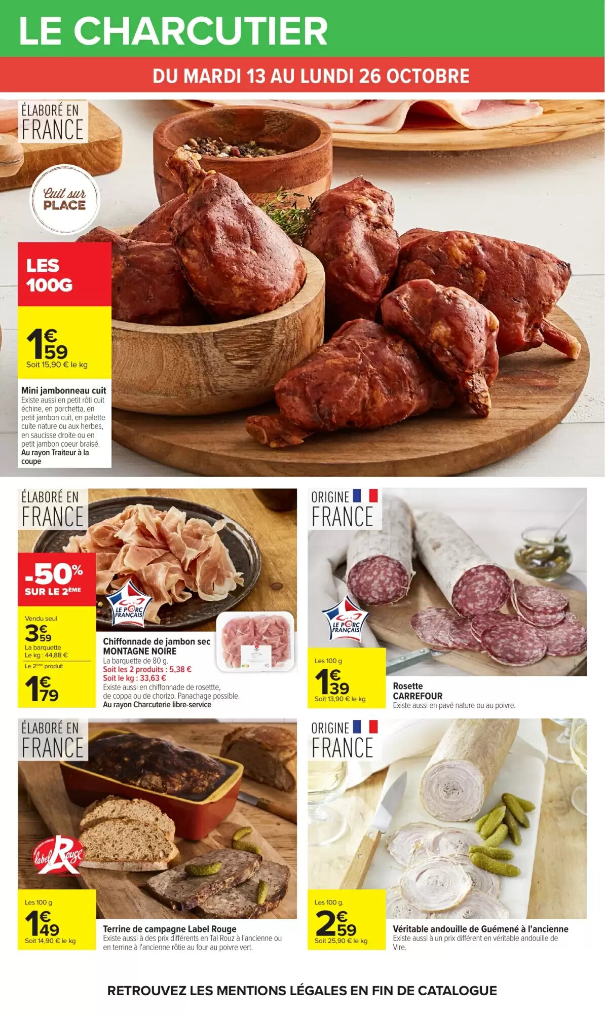 Prospectus promotionnel Carrefour valable à partir du 13/10/2026 - Page 21.