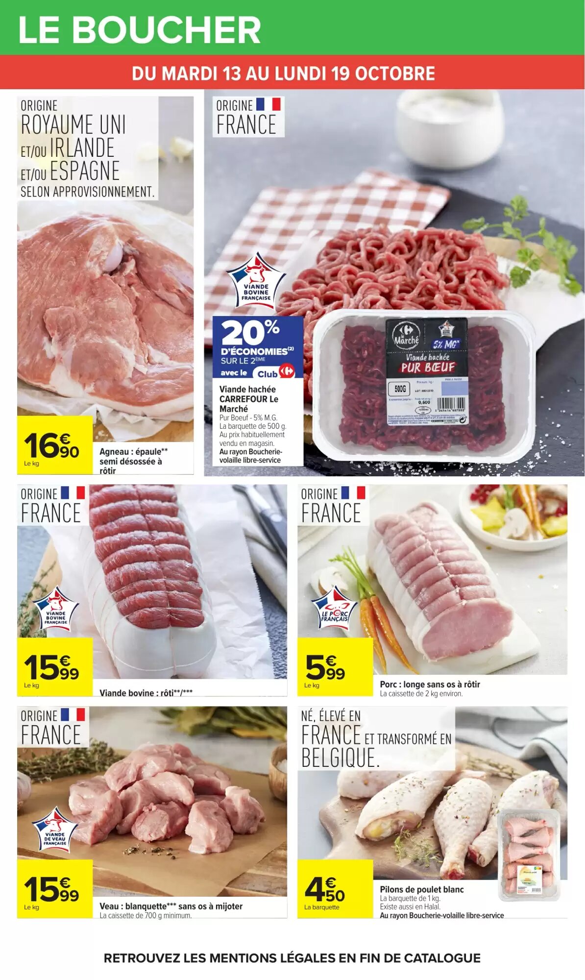 Prospectus promotionnel Carrefour valable à partir du 13/10/2026 - Page 22.