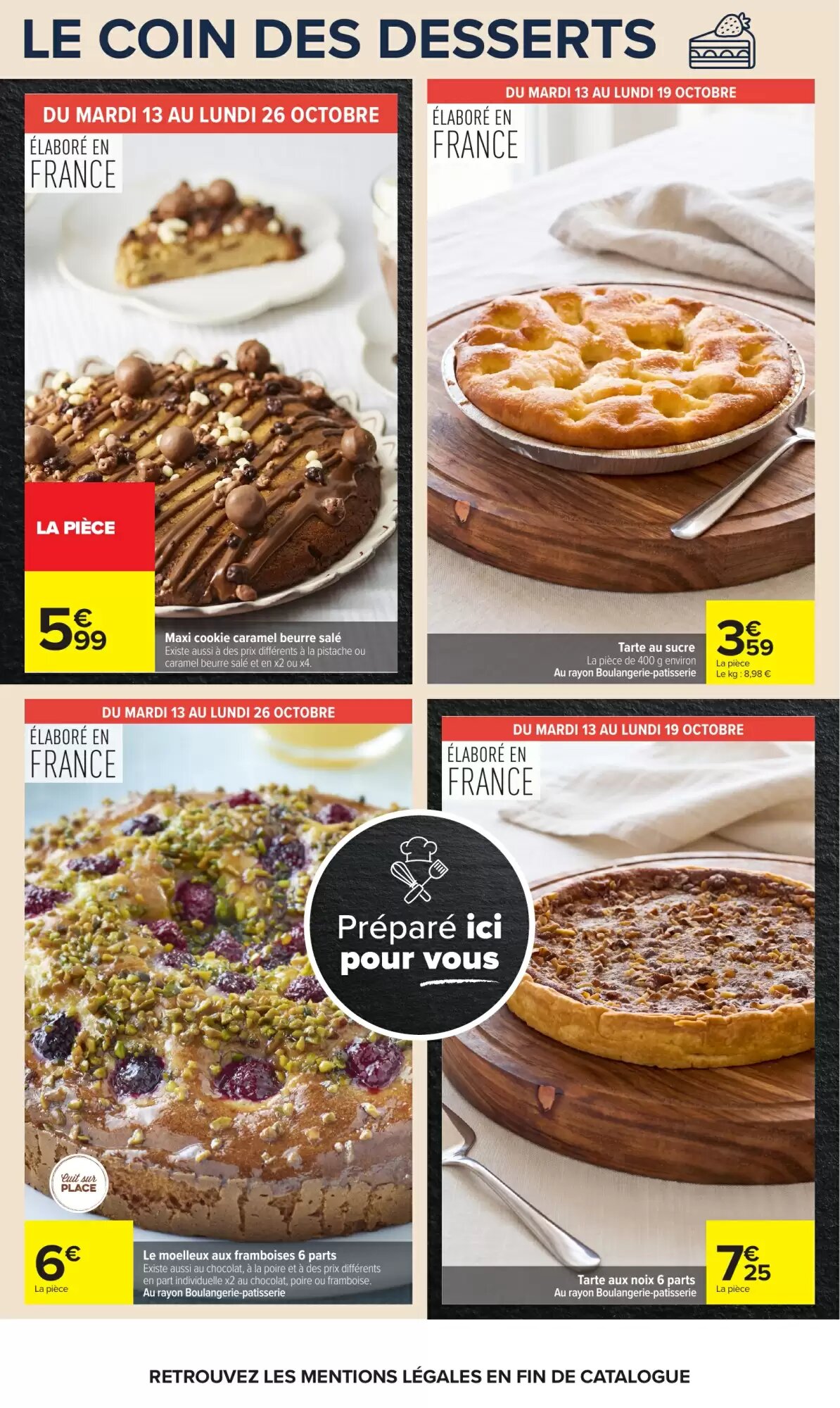 Prospectus promotionnel Carrefour valable à partir du 13/10/2026 - Page 32.