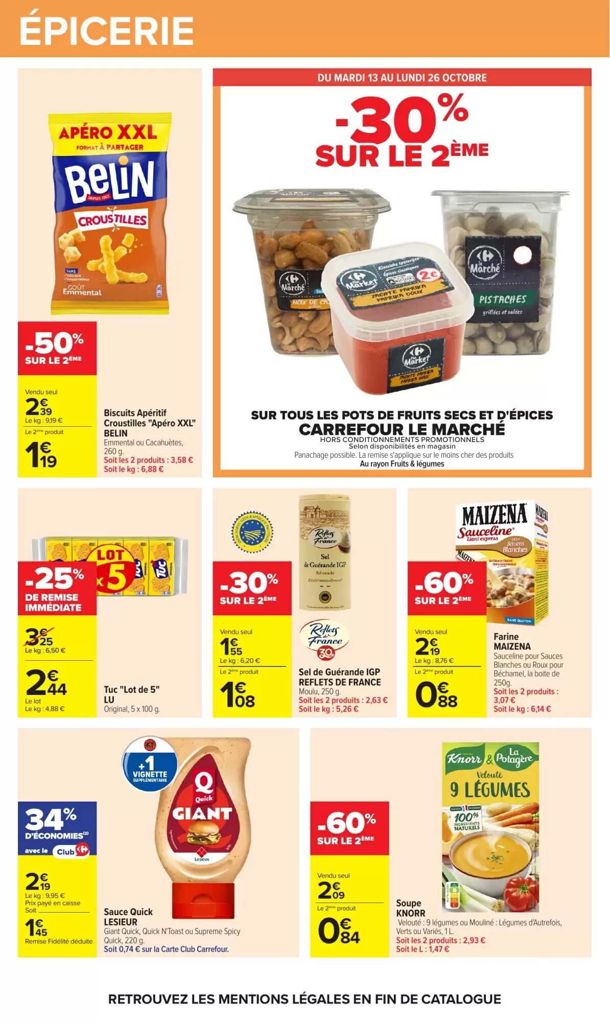 Prospectus promotionnel Carrefour valable à partir du 13/10/2026 - Page 48.