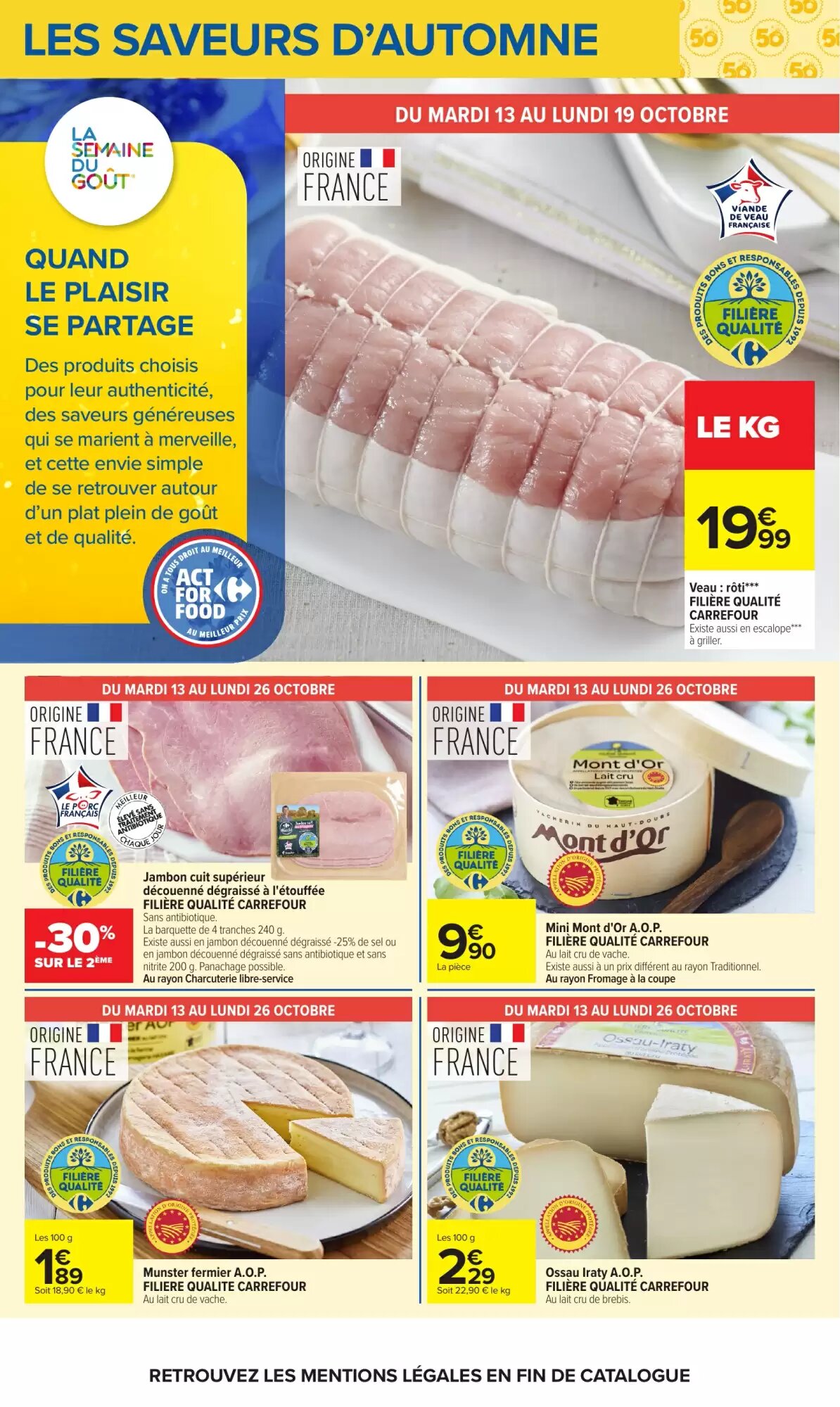 Prospectus promotionnel Carrefour valable à partir du 13/10/2026 - Page 6.
