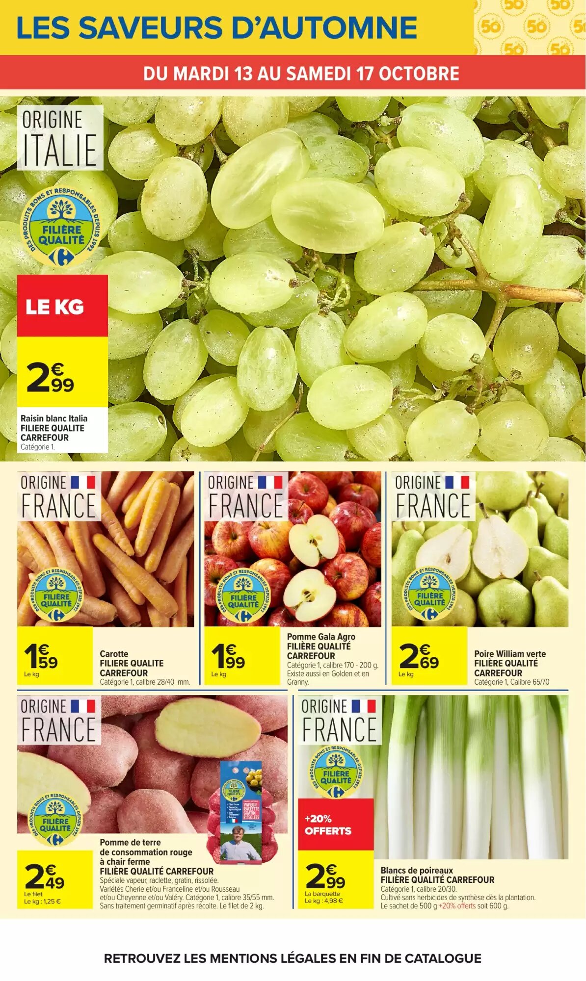 Prospectus promotionnel Carrefour valable à partir du 13/10/2026 - Page 7.