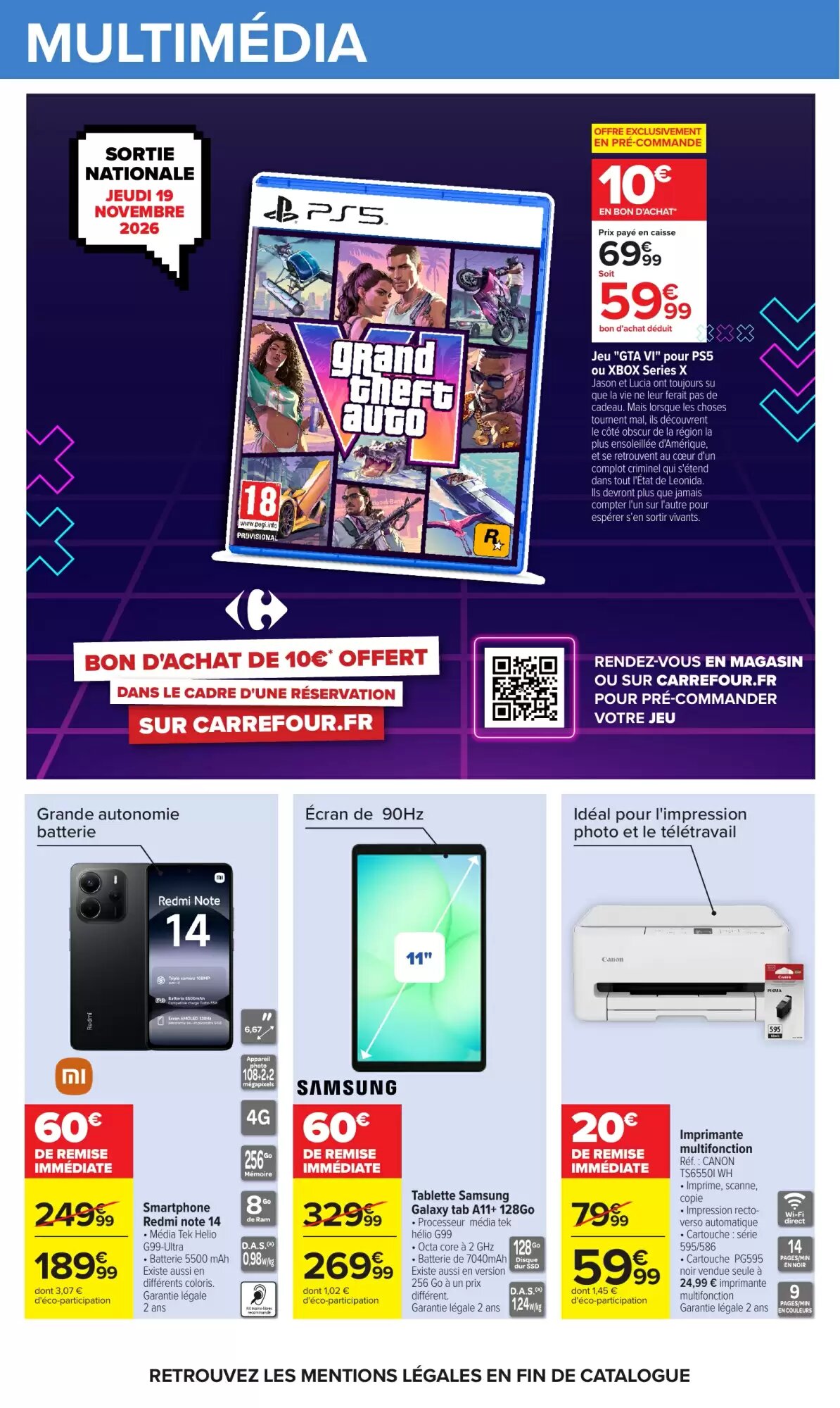 Prospectus promotionnel Carrefour valable à partir du 13/10/2026 - Page 73.