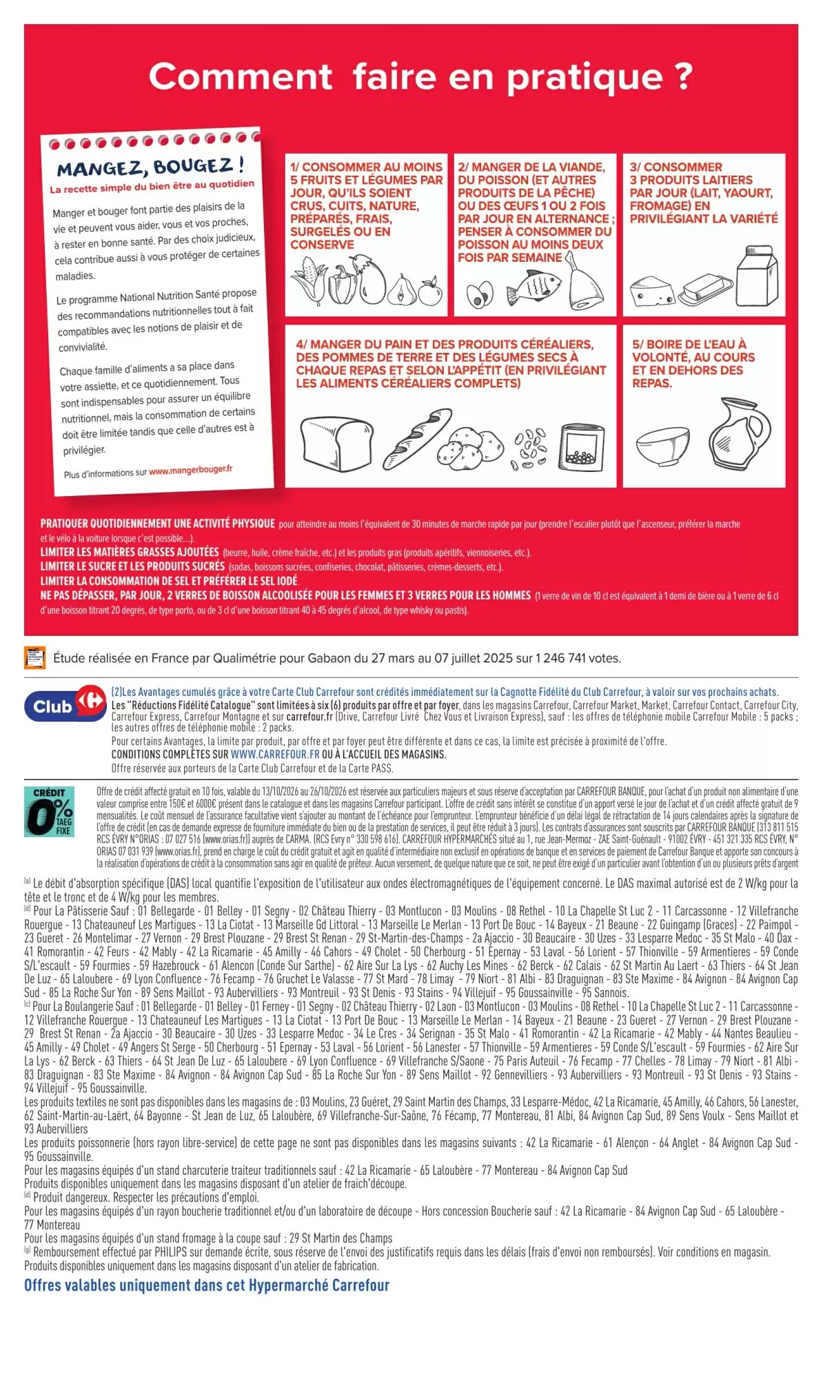 Prospectus promotionnel Carrefour valable à partir du 13/10/2026 - Page 88.
