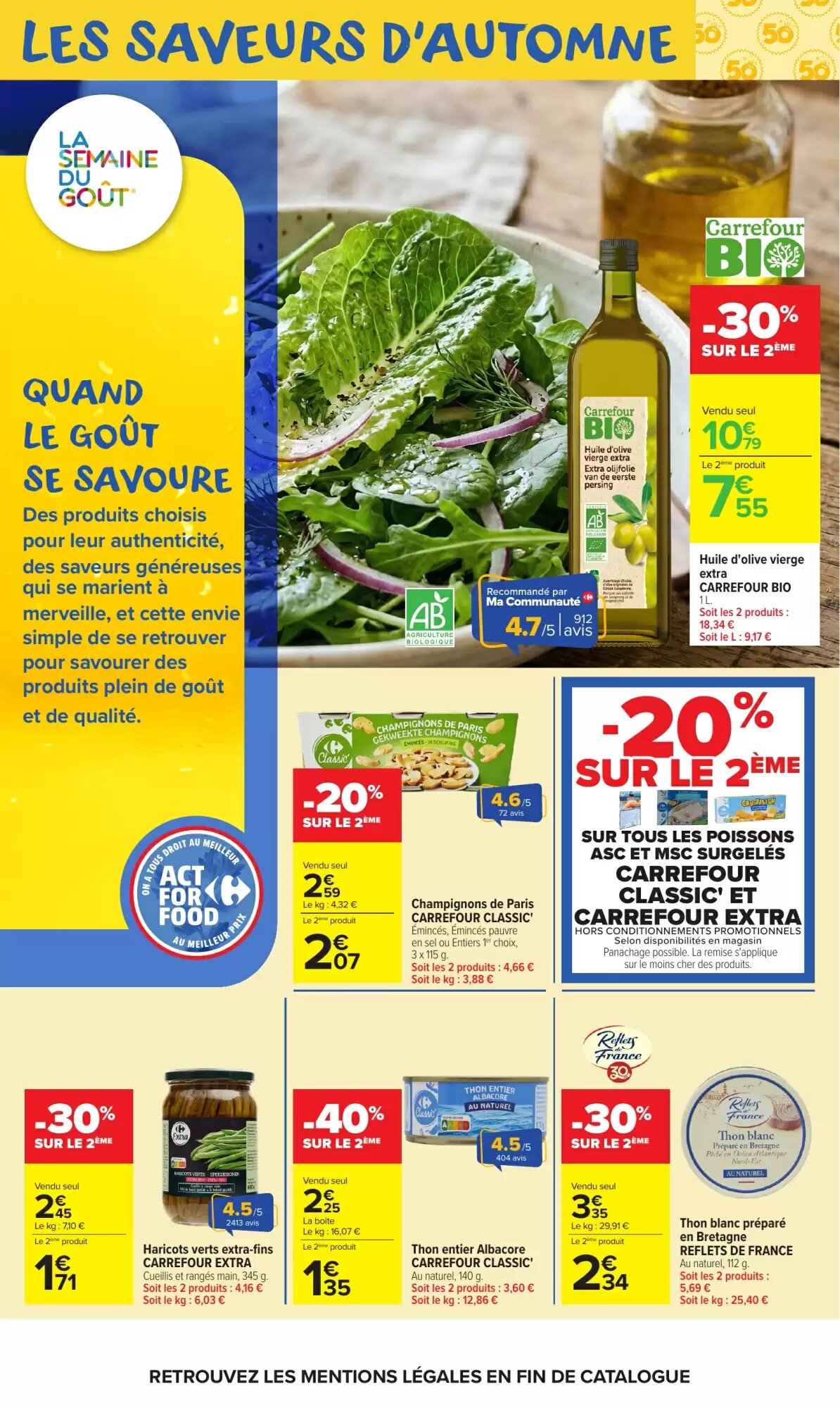Prospectus promotionnel Carrefour Market valable à partir du 13/10/2026 - Page 12.