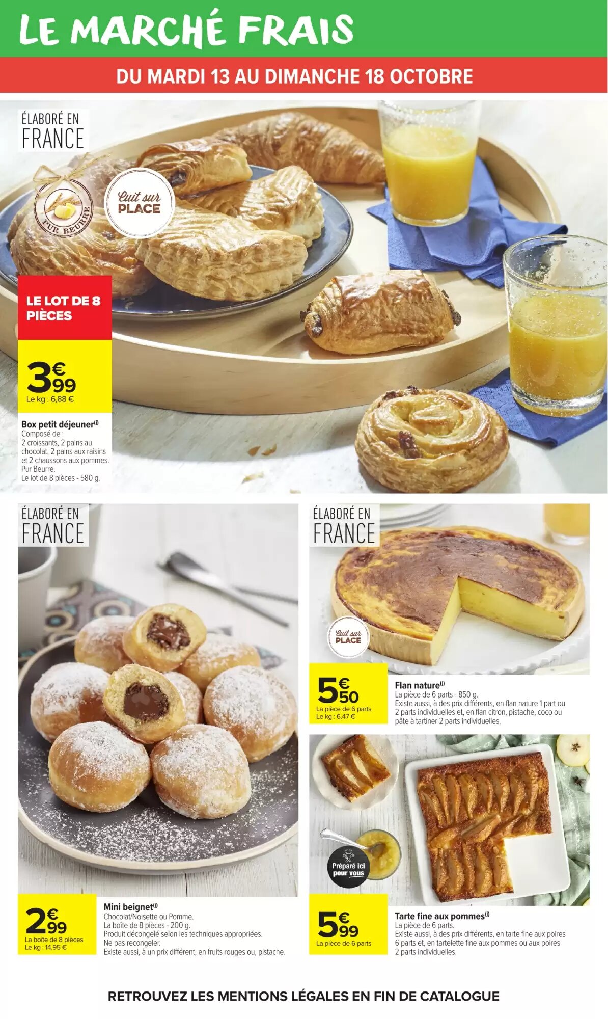 Prospectus promotionnel Carrefour Market valable à partir du 13/10/2026 - Page 18.