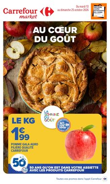 Prospectus promotionnel Carrefour Market valable à partir du 13/10/2026