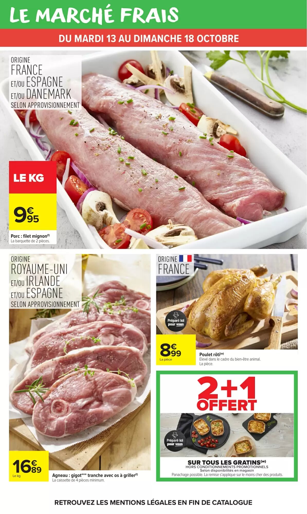 Prospectus promotionnel Carrefour Market valable à partir du 13/10/2026 - Page 20.