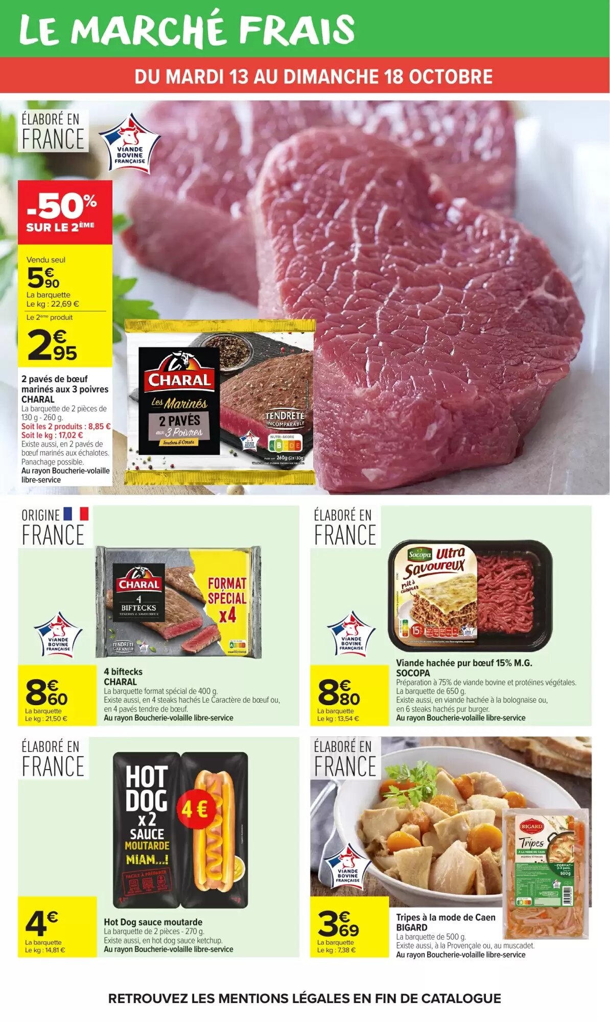 Prospectus promotionnel Carrefour Market valable à partir du 13/10/2026 - Page 21.