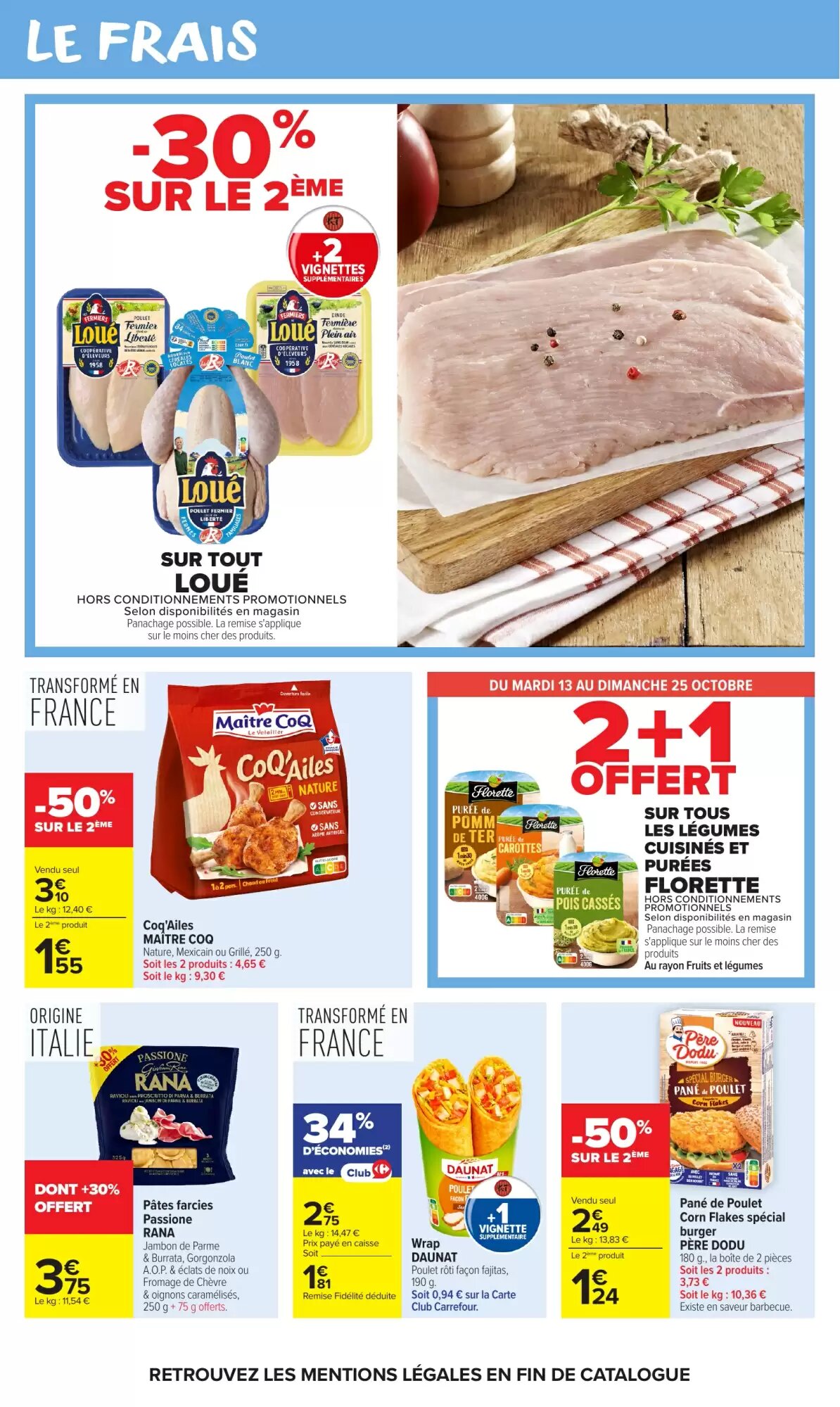 Prospectus promotionnel Carrefour Market valable à partir du 13/10/2026 - Page 39.