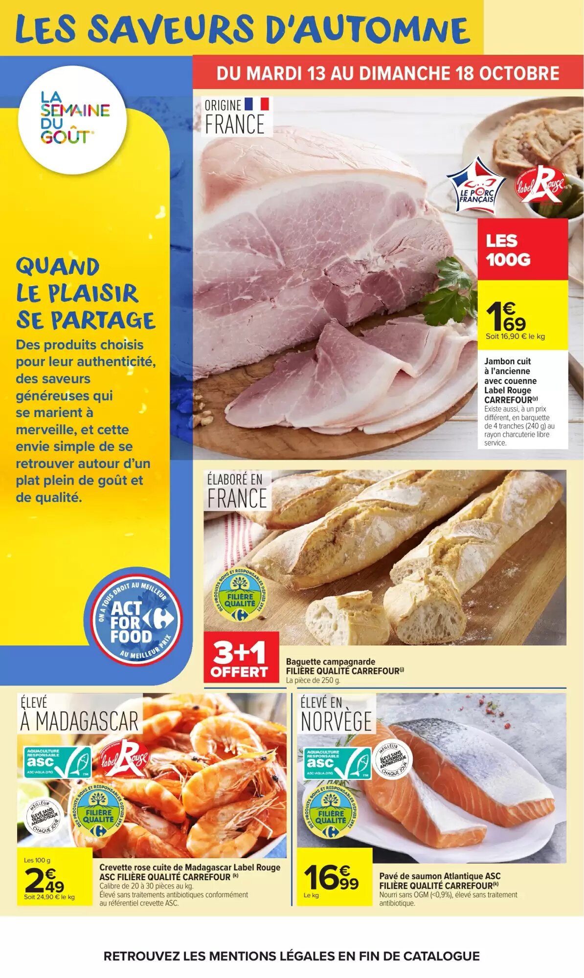 Prospectus promotionnel Carrefour Market valable à partir du 13/10/2026 - Page 6.
