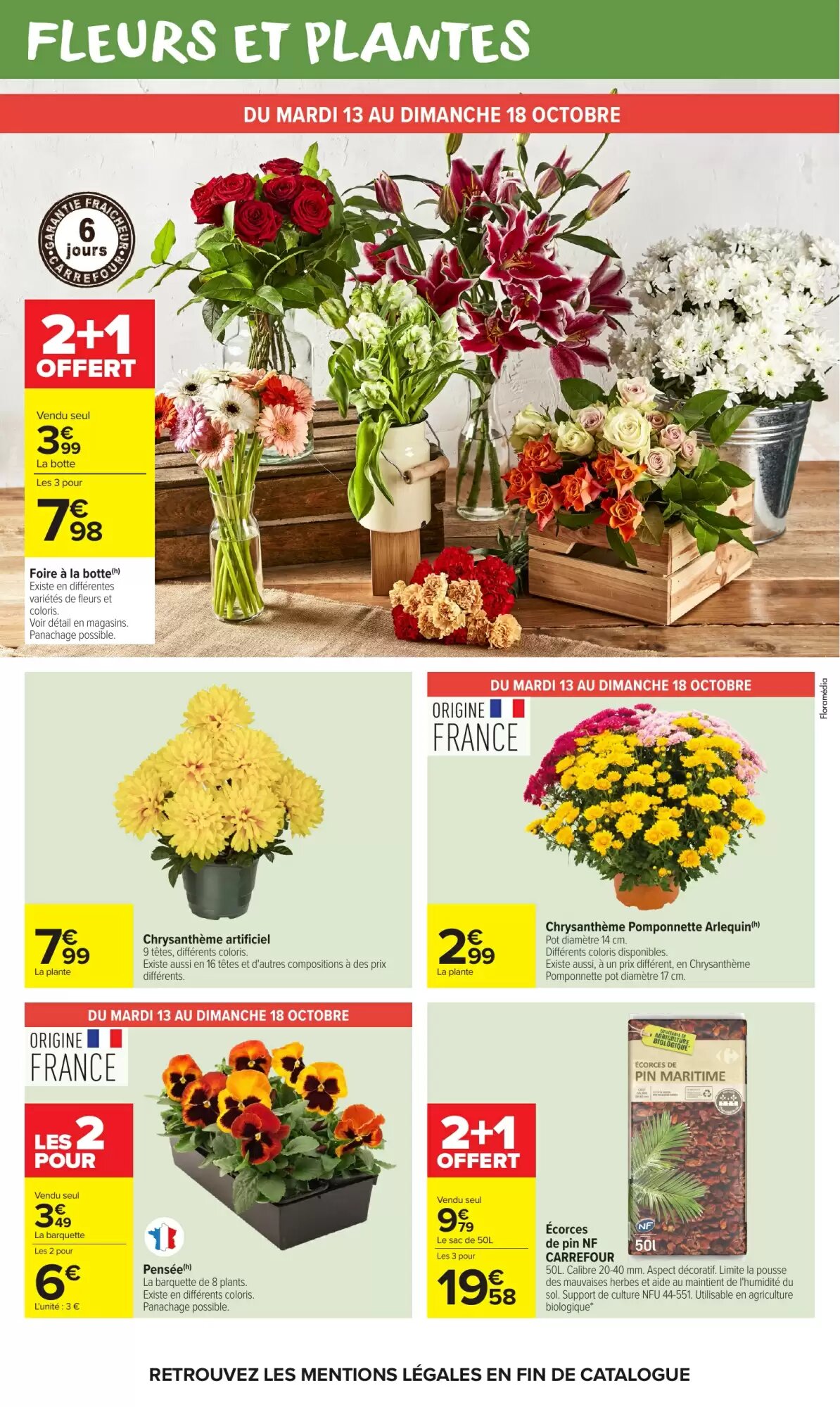 Prospectus promotionnel Carrefour Market valable à partir du 13/10/2026 - Page 61.