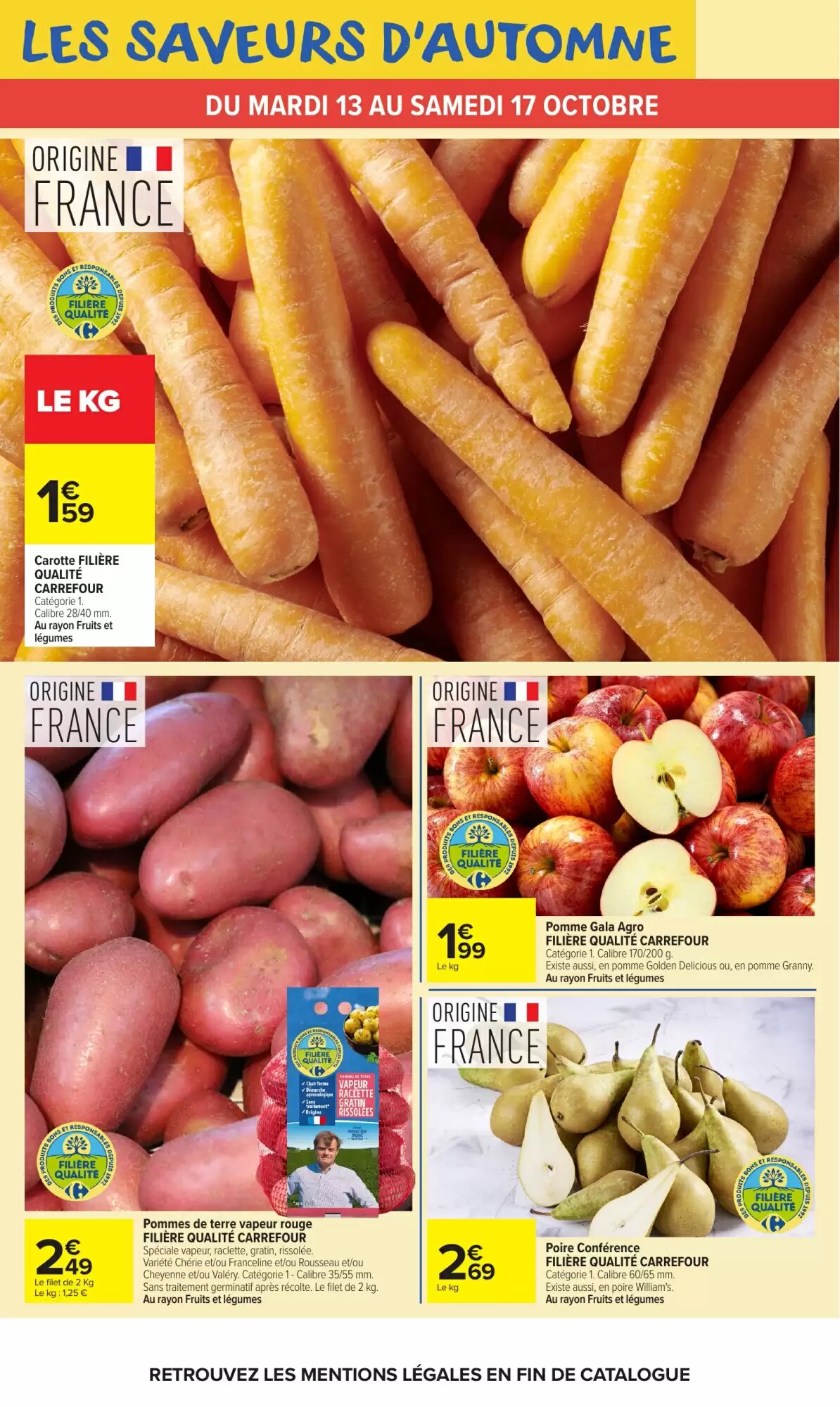 Prospectus promotionnel Carrefour Market valable à partir du 13/10/2026 - Page 7.