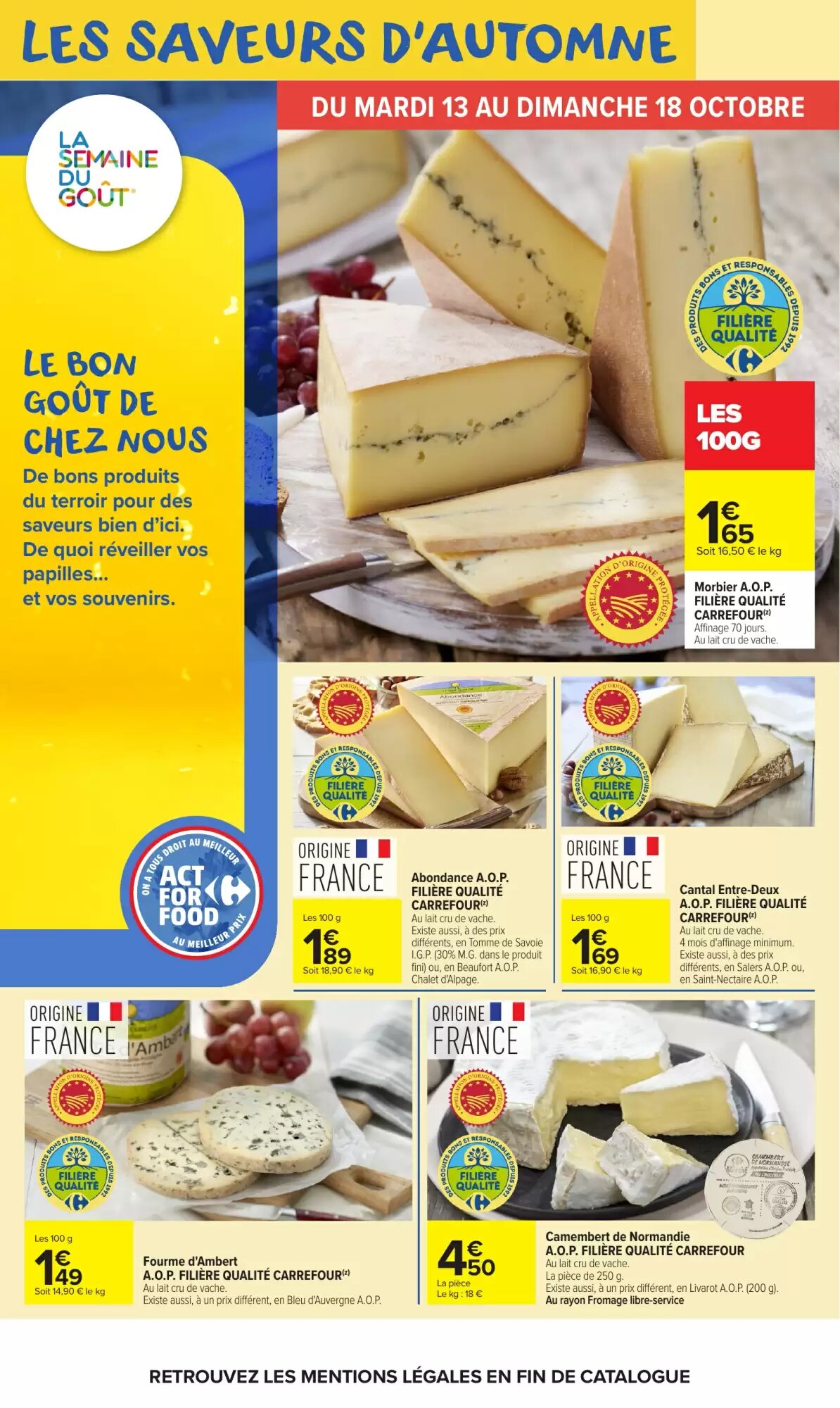 Prospectus promotionnel Carrefour Market valable à partir du 13/10/2026 - Page 8.