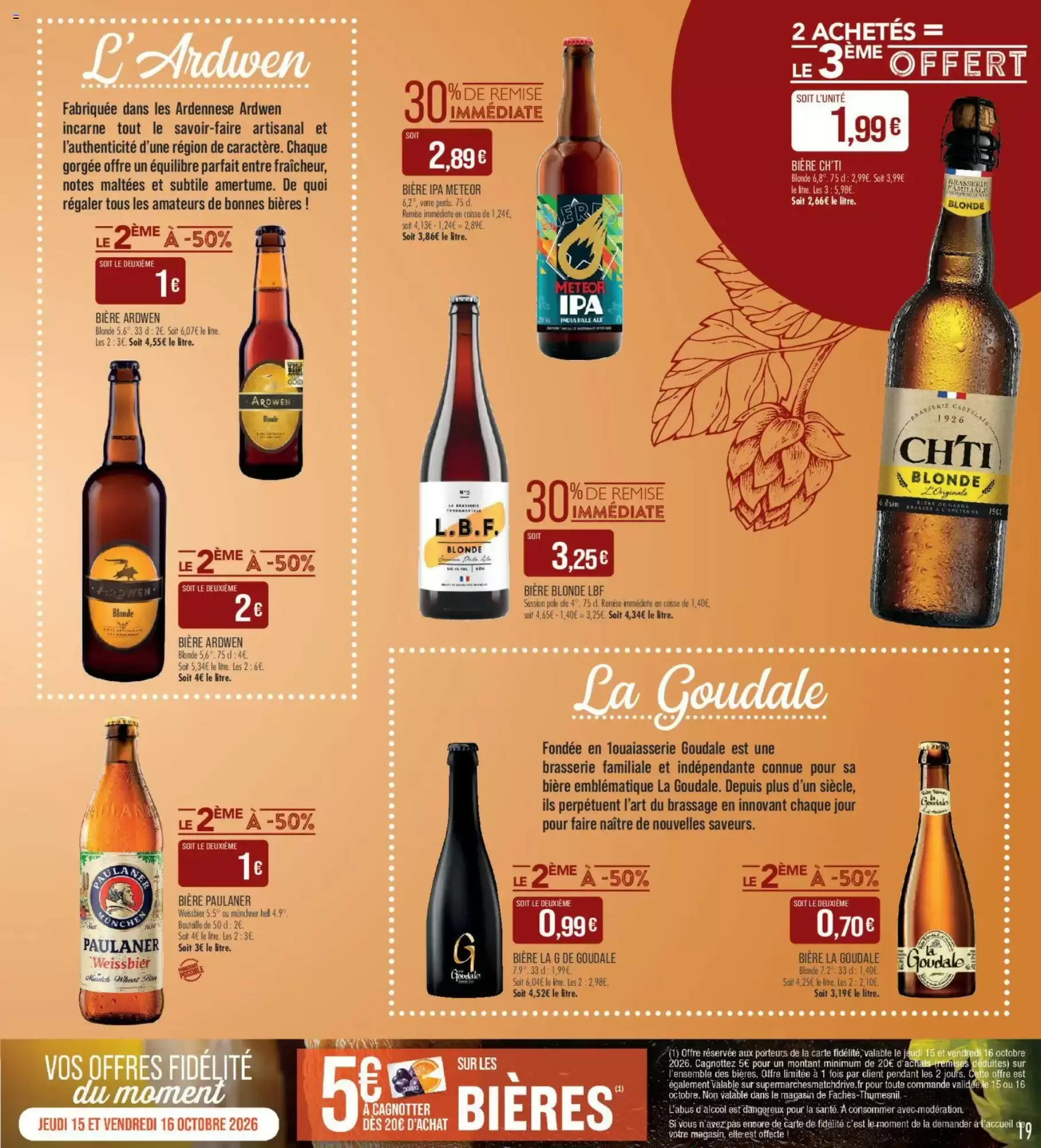 Prospectus promotionnel Match valable à partir du 13/10/2026 - Page 19.