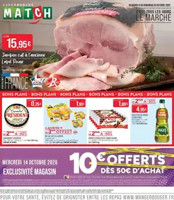Prospectus promotionnel Match valable à partir du 13/10/2026