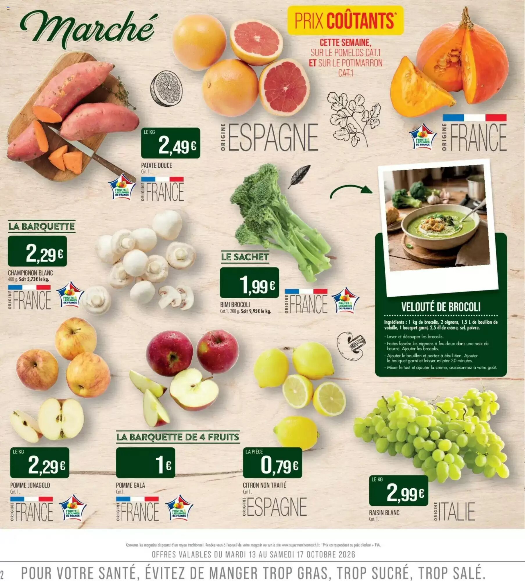 Prospectus promotionnel Match valable à partir du 13/10/2026 - Page 2.