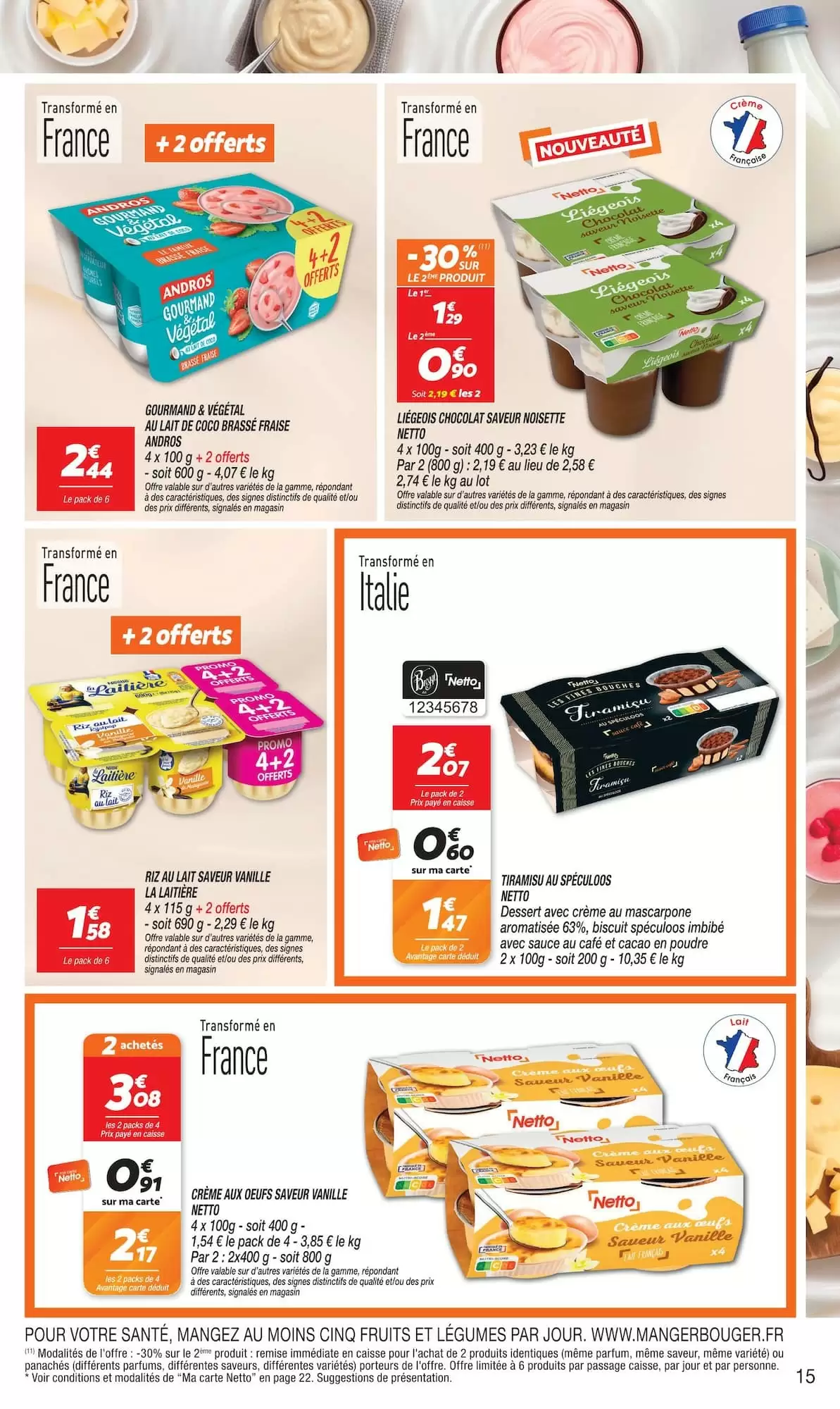 Prospectus promotionnel Netto valable à partir du 13/10/2026 - Page 15.
