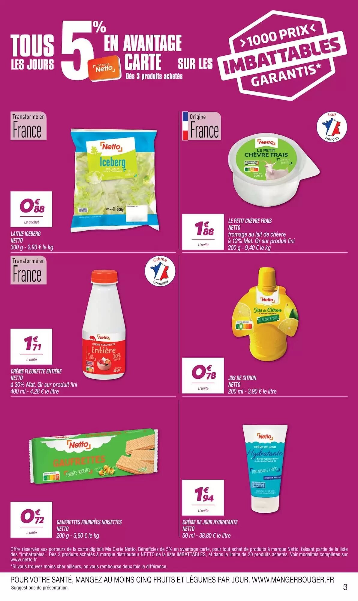 Prospectus promotionnel Netto valable à partir du 13/10/2026 - Page 3.