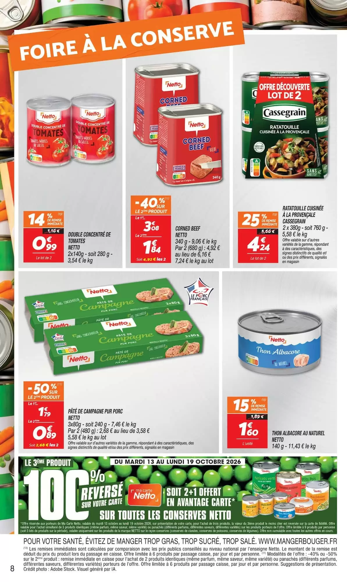 Prospectus promotionnel Netto valable à partir du 13/10/2026 - Page 8.