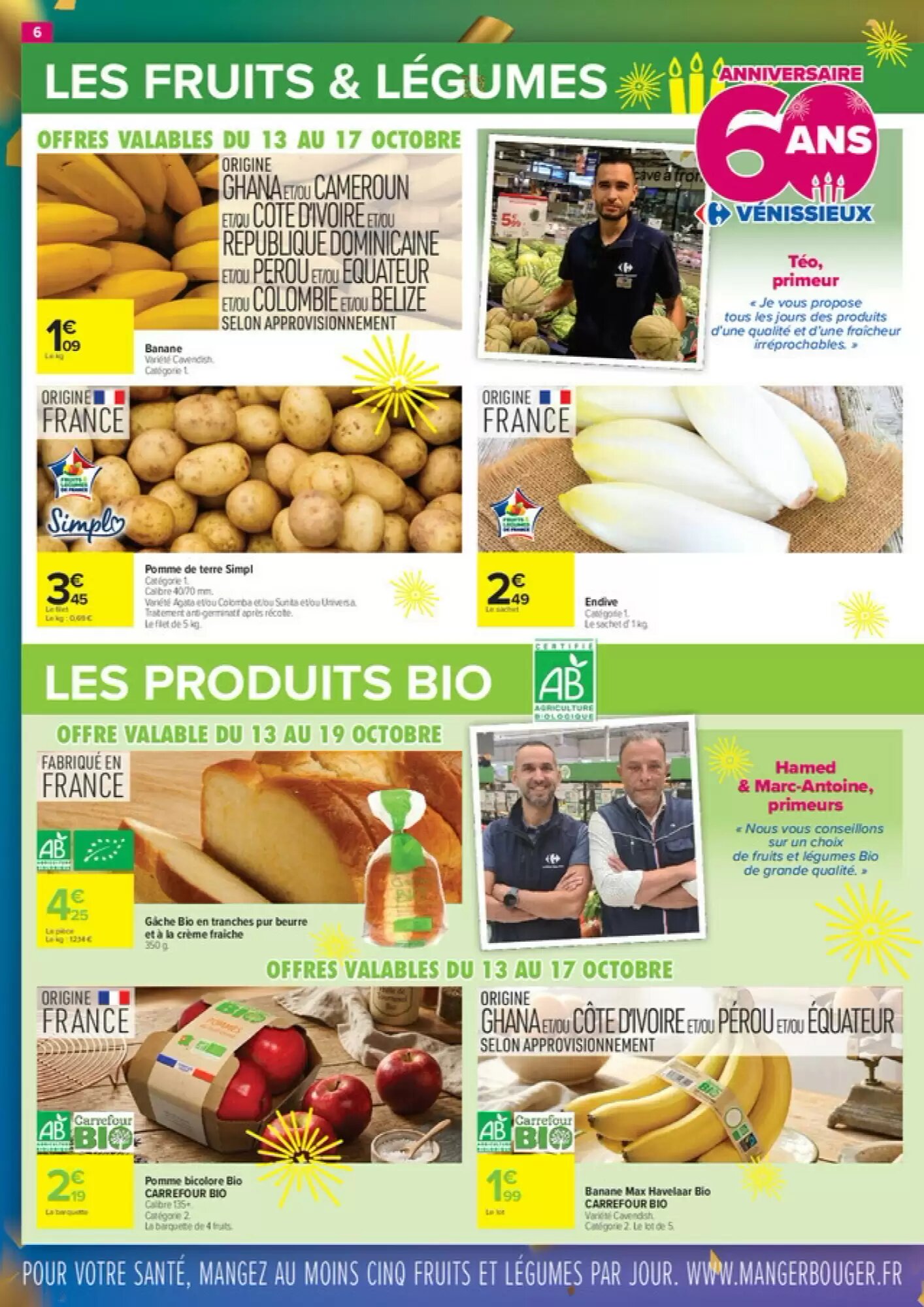 Prospectus promotionnel Carrefour valable à partir du 13/10/2026 - Page 6.