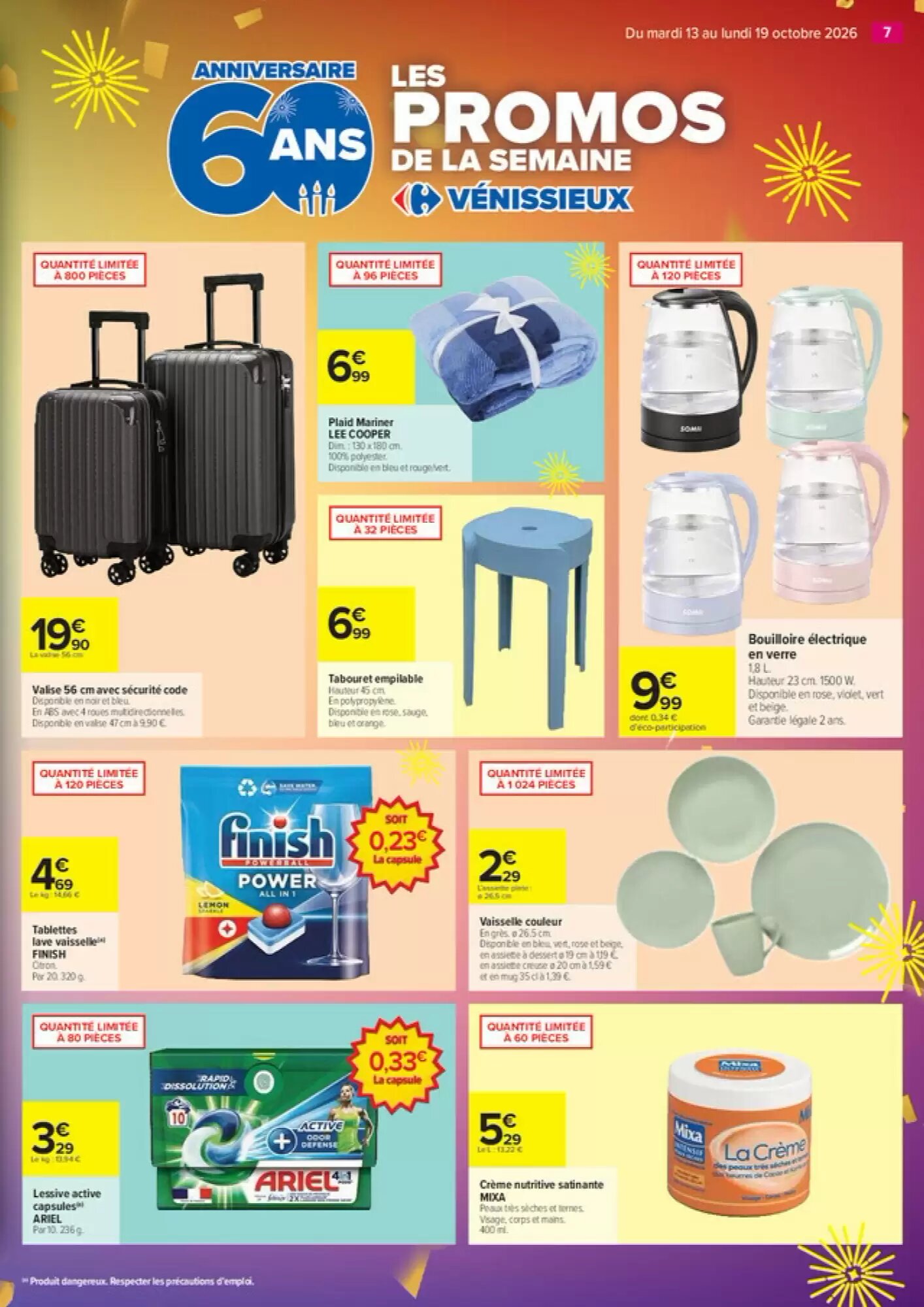 Prospectus promotionnel Carrefour valable à partir du 13/10/2026 - Page 7.