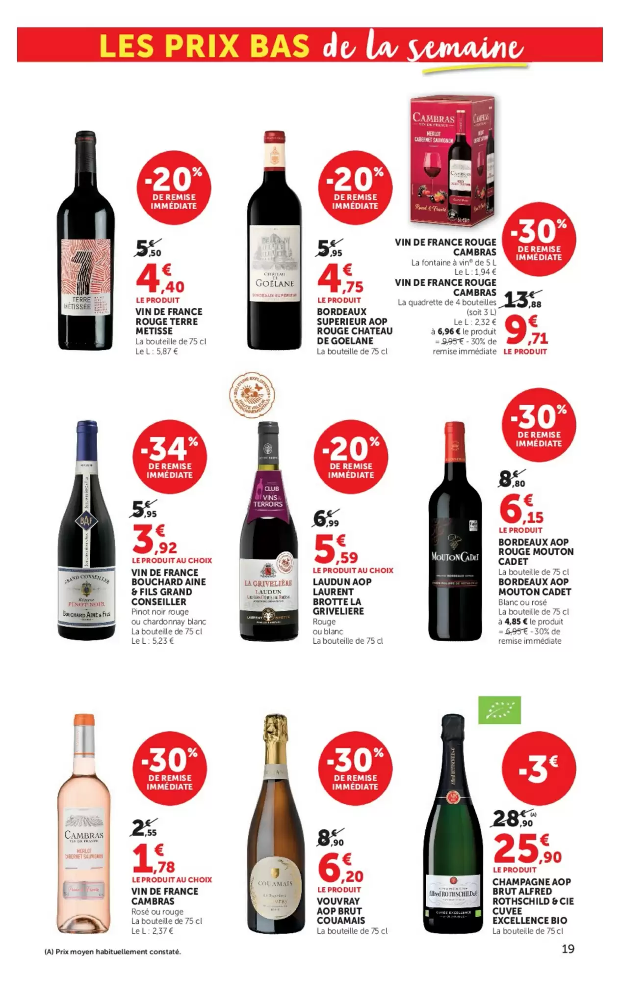 Prospectus promotionnel Super U valable à partir du 13/10/2026 - Page 19.